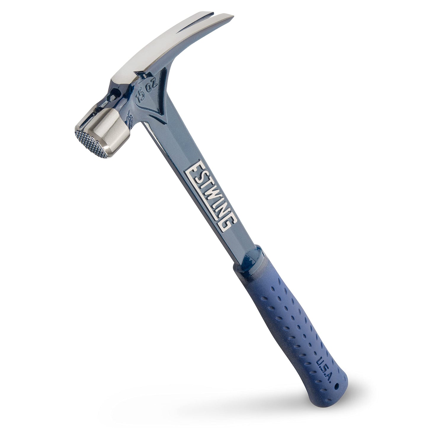 15oz Blue Vinyl Gripped Ultra Framing Hammer w/Mill Face