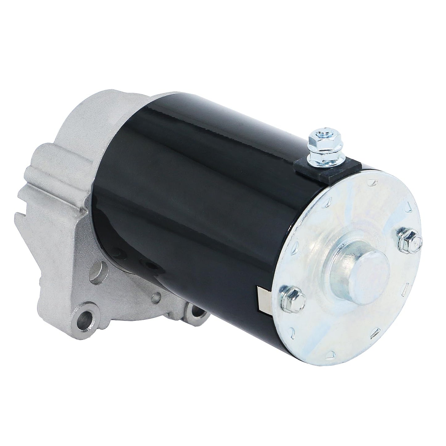 Starter New Replacement for Briggs and Stratton 16 Teeth 399928 498148 495100, 14 16 18 HP 1996-1998 Air Cooled Briggs V Twin Cylinder HD 108mm Horizontal & Vertical System SBS0009 410-22010 5744N