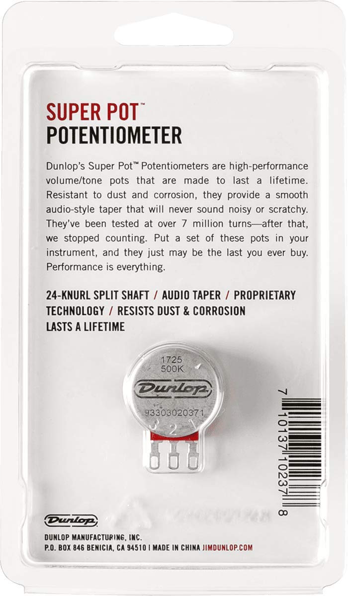 Jim Dunlop DSP500K Super Pot Split Shaft Potentiometer