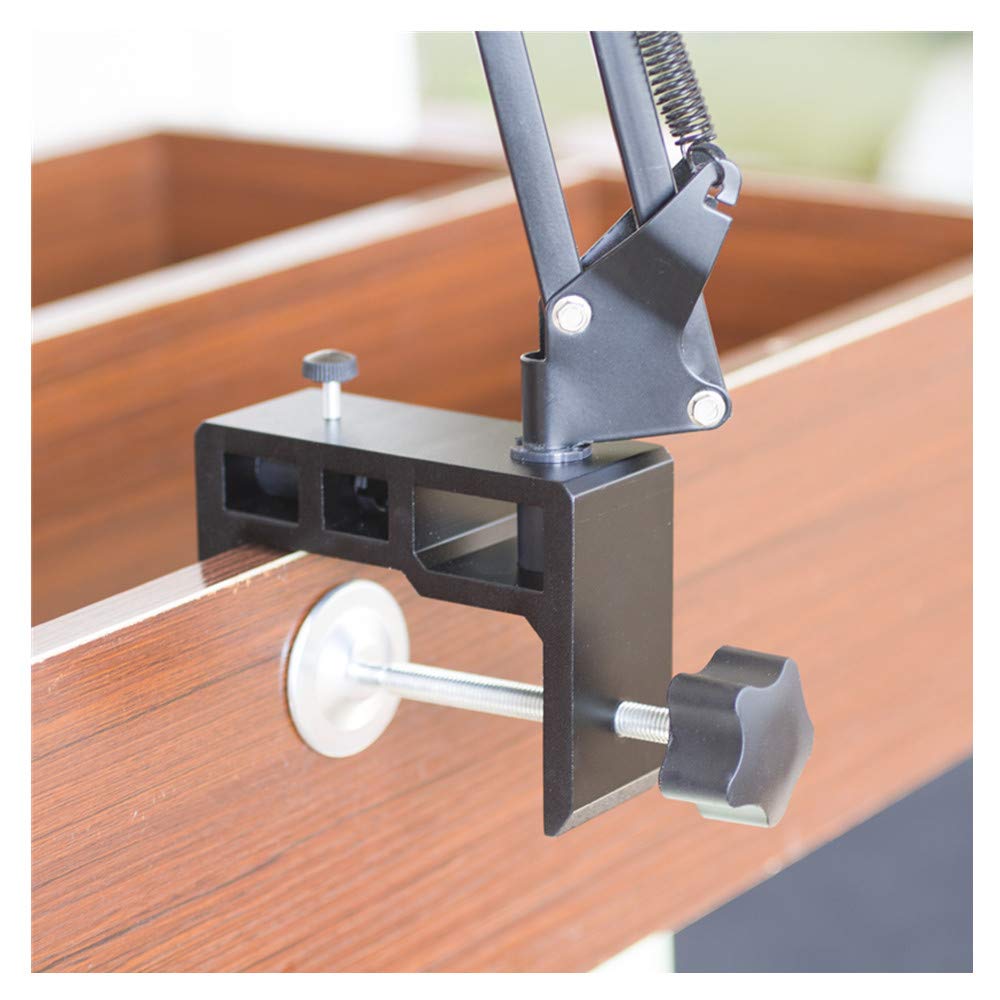 Replacement Heavy Duty C Clamp for 1/2” Base Magnifying Lamp,XINME Desk Lamp,Swing Arm Lamp,Phone Mount,I pad Mount,Tablet Holder,Mic Holder
