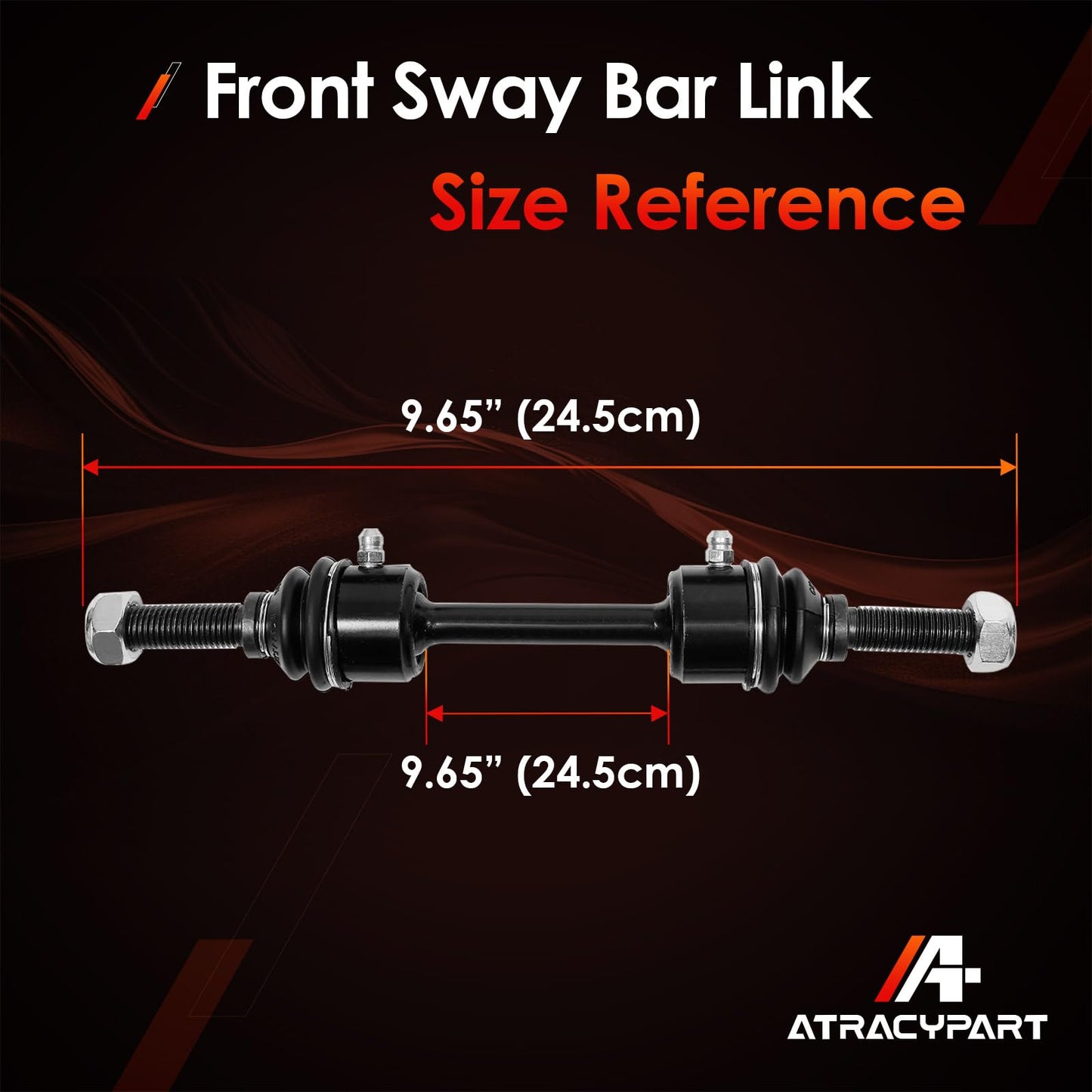 Front Sway Bar Stabilizer Links 2 Pcs|Replacement For 2009-2019 FORD F-150 F-250 F-350 F-450 F-550 SUPER DUTY 4WD Models Only|Replace OE#: K750362