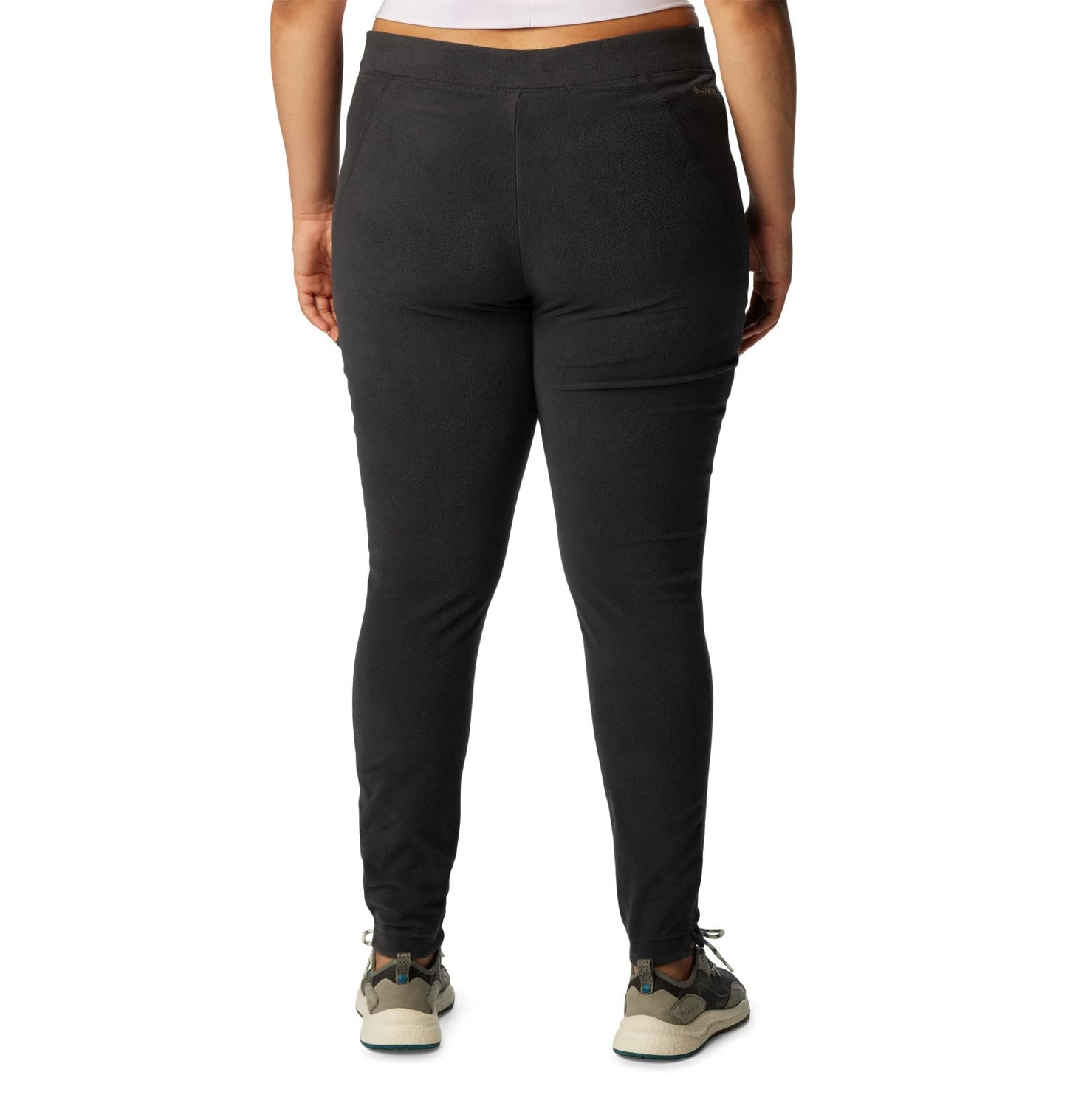 Columbia Women's Glacial Fleece Printed Legging Outerwear, -Black, Large x Regular