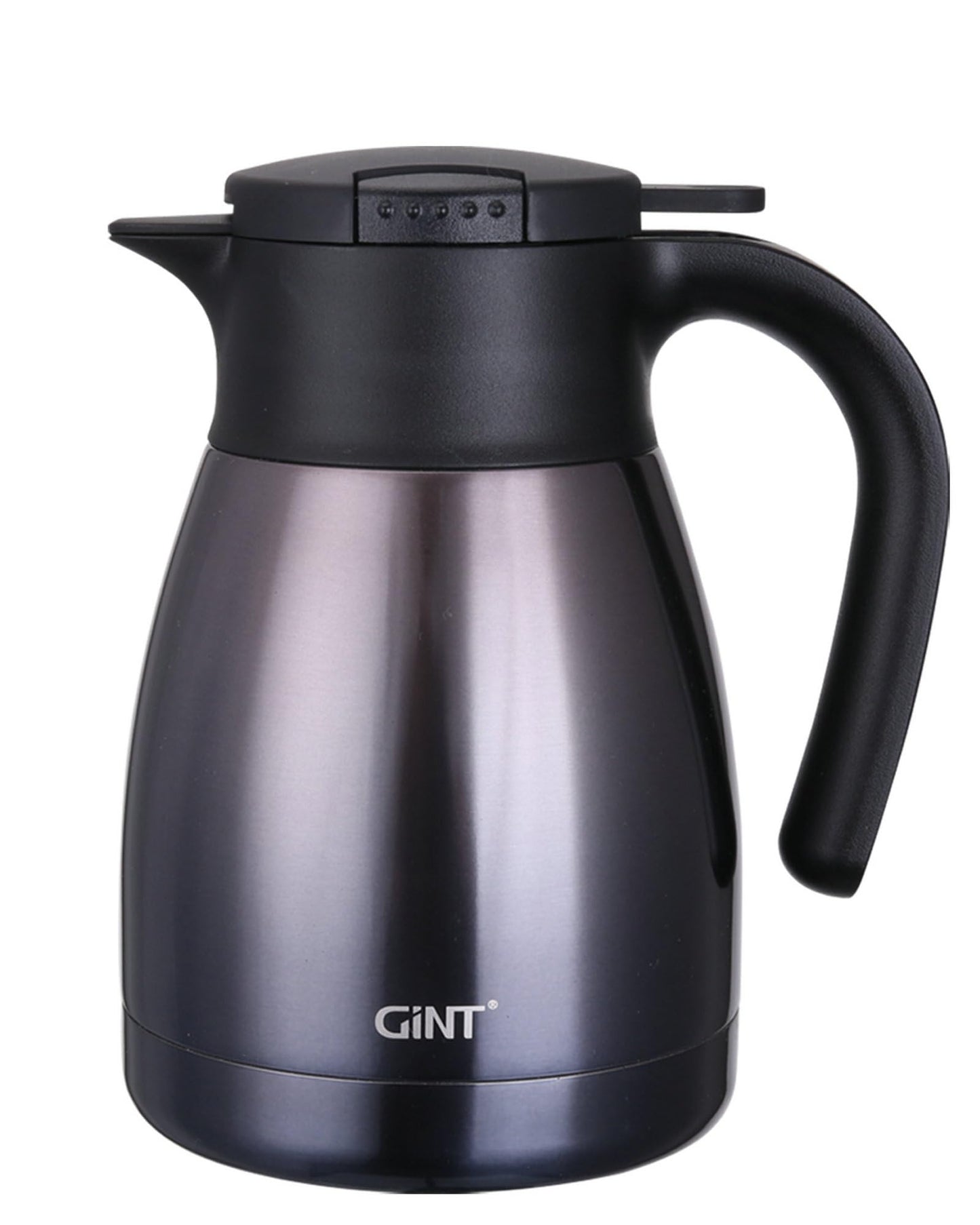 GiNT 1L/34Oz Thermal Coffee Carafe for Keeping Hot - Insulated Stainless Steel Carafe for Hot Liquids, Double Walled Vacuum Beverage Dispenser, 12 Hours Hot (Purple, 1L)