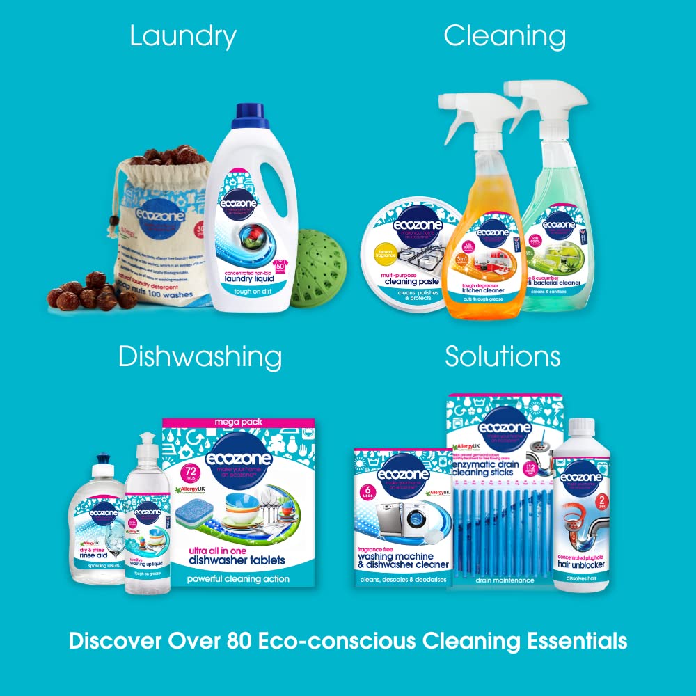 ecozone Forever Flush 2000 Toilet Block Twin Pack