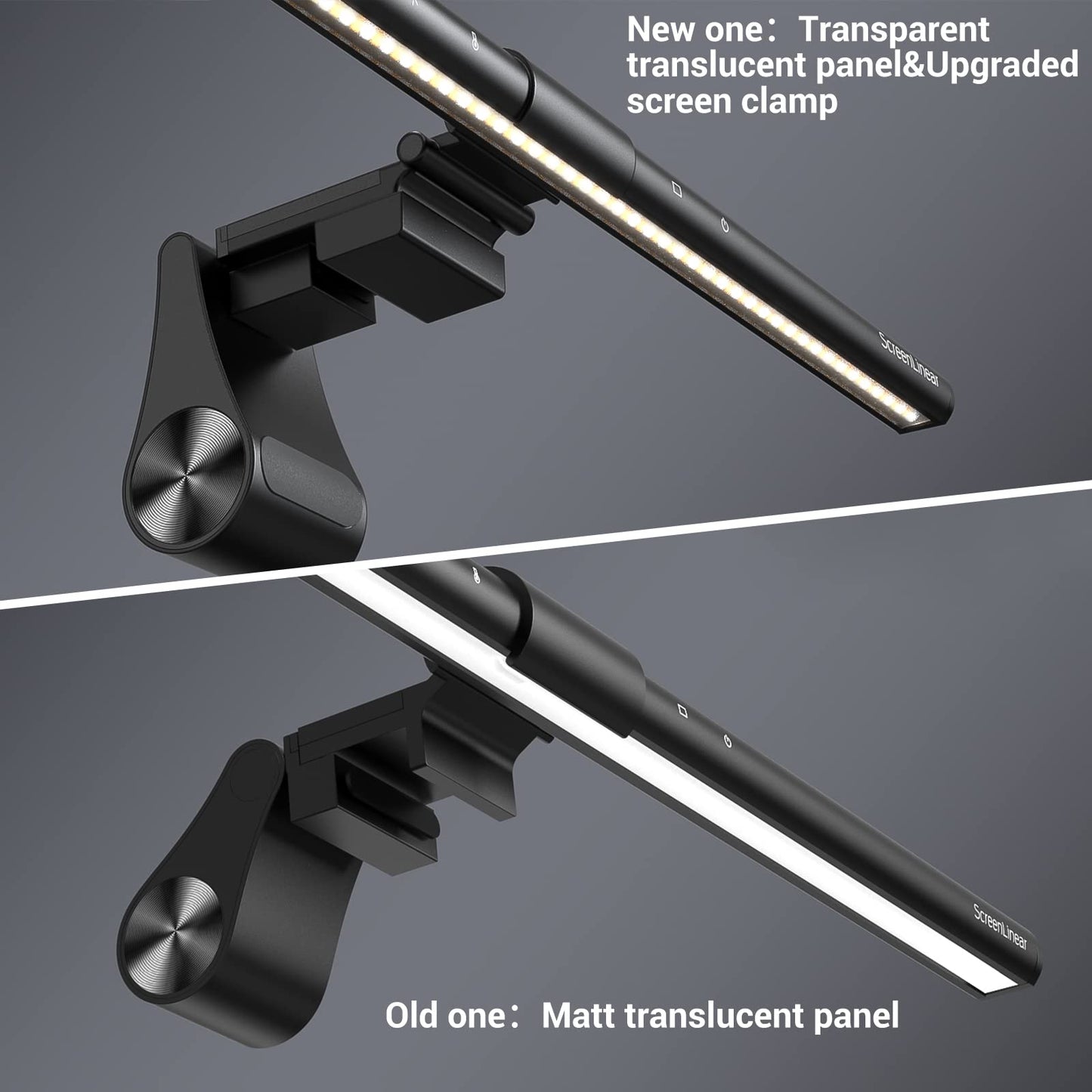 Quntis Computer Monitor Light 20.5'', USB-Powered Monitor Lamp Screen Light Bar with No Glare for iMac(22~29''), Auto-Dimming &Brightness Compute Desk Lamp for Designer Software Programmer