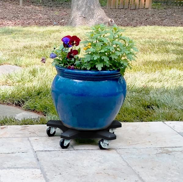 Bosmere S14410 Down Under Plant Caddie, 14", Black