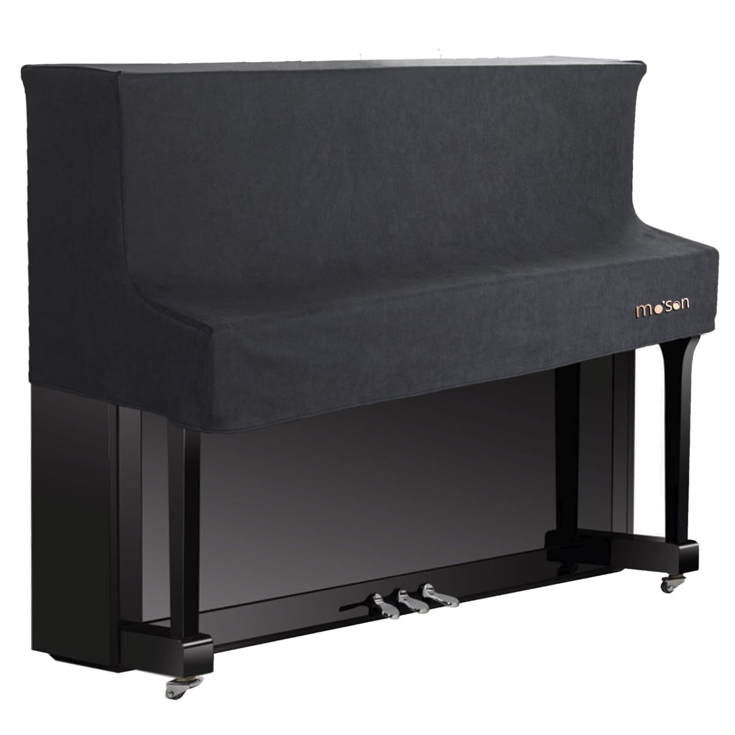 Protect Your Piano with Mooson Upright Piano Cover Cloth - Piano Keyboard Dust Cover All Included! (Blank)