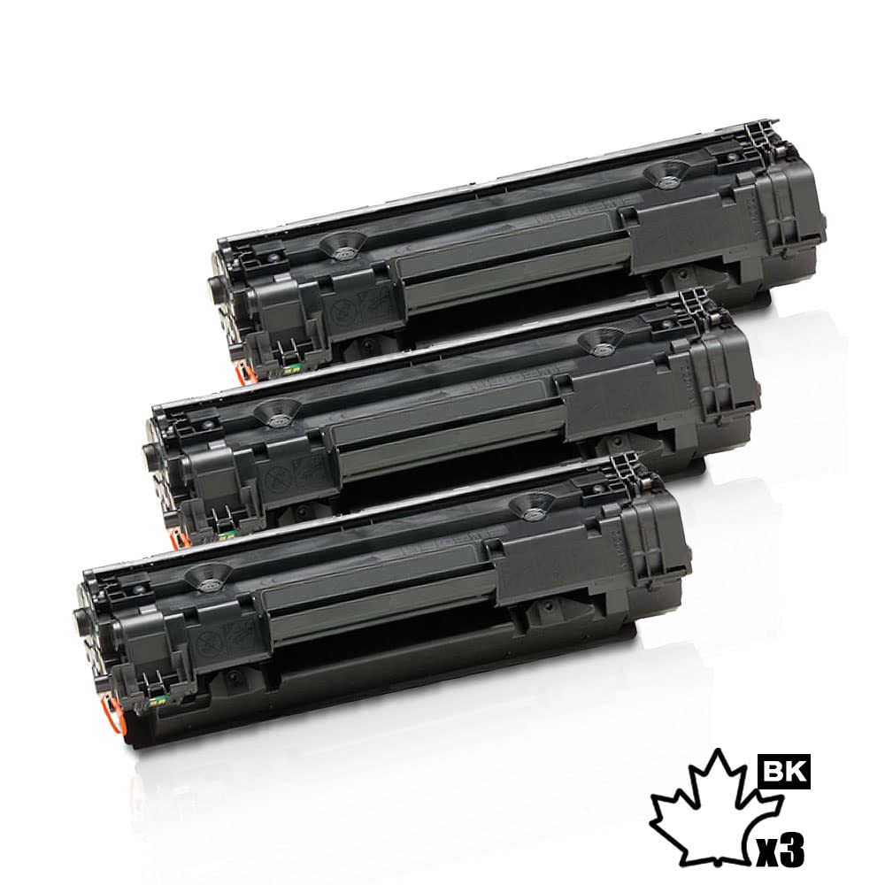 3 Inkfirst Compatible Toner Cartridges Replacement for HP CB435A / CE285A / CB436A (35A / 85A / 36A) LaserJet M1139 M1219nf M1120 M1120N M1522N M1522NF P1505 P1505N P1005 P1006 P1102 M1130 M1212f