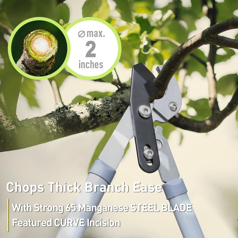 Altdorff Combo Pruning Shears Garden Tools,3PCS Garden Shears Set Include Loppers, Hedge Shear, Bypass Pruner, Professional Tree & Shrub Care Kit