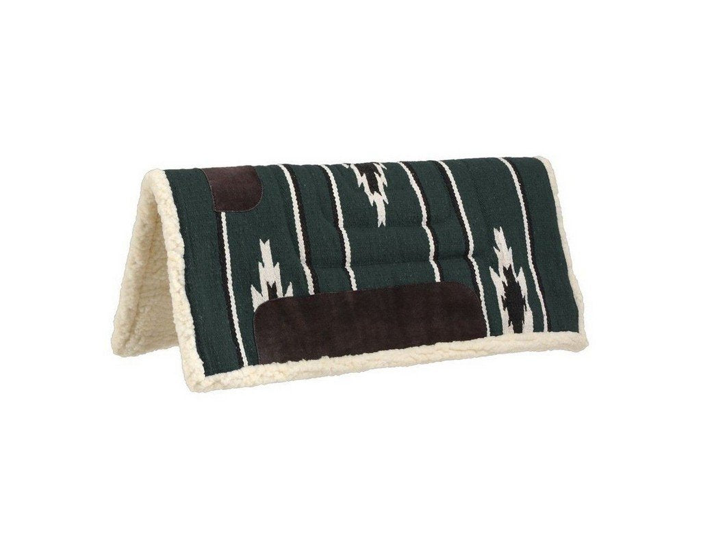Tough 1 Tough-1 Sierra Miniature Saddle Pad, Hunter/Black/Cream