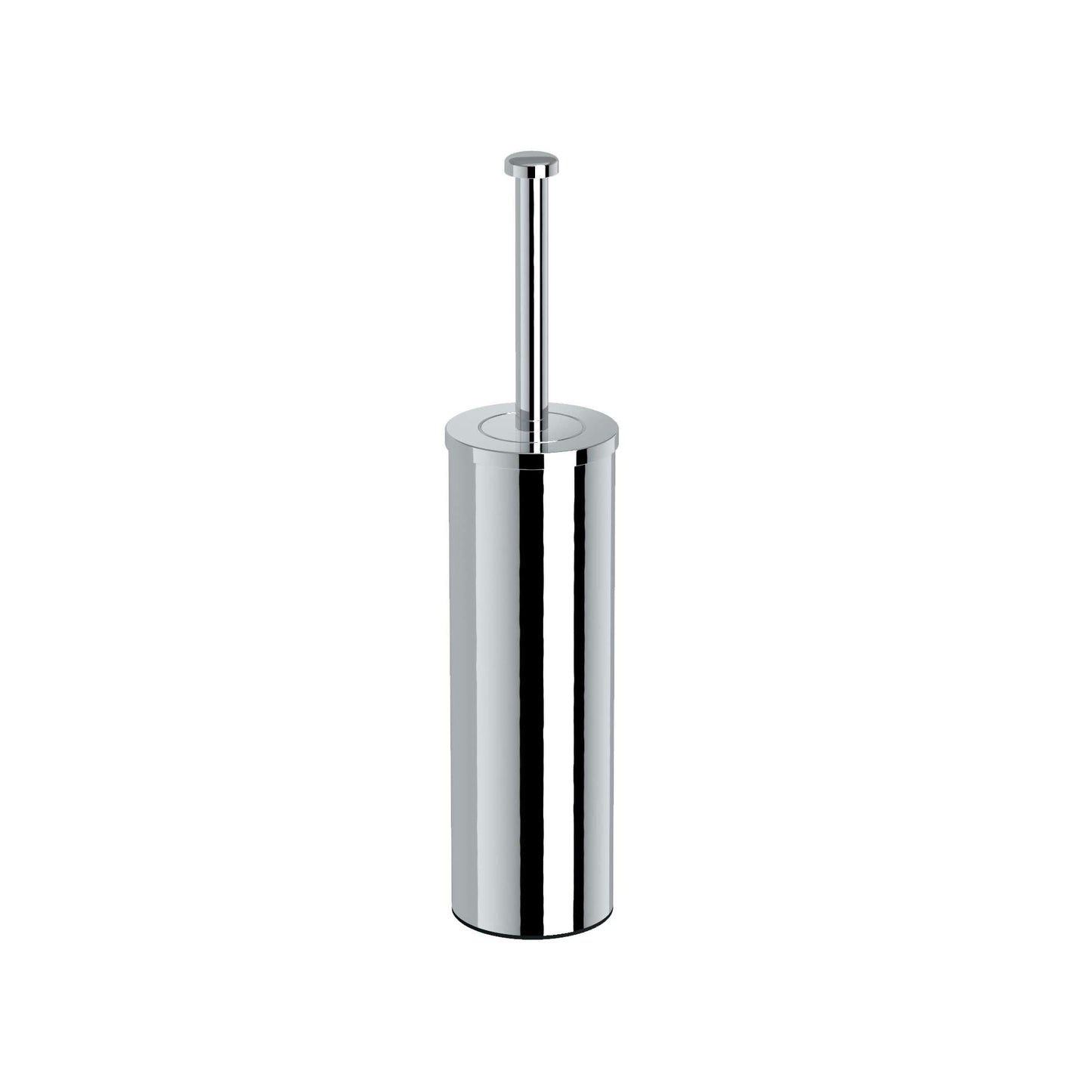 Gatco 1482 Latitude II Slender Toilet Brush Holder, Satin Nickel