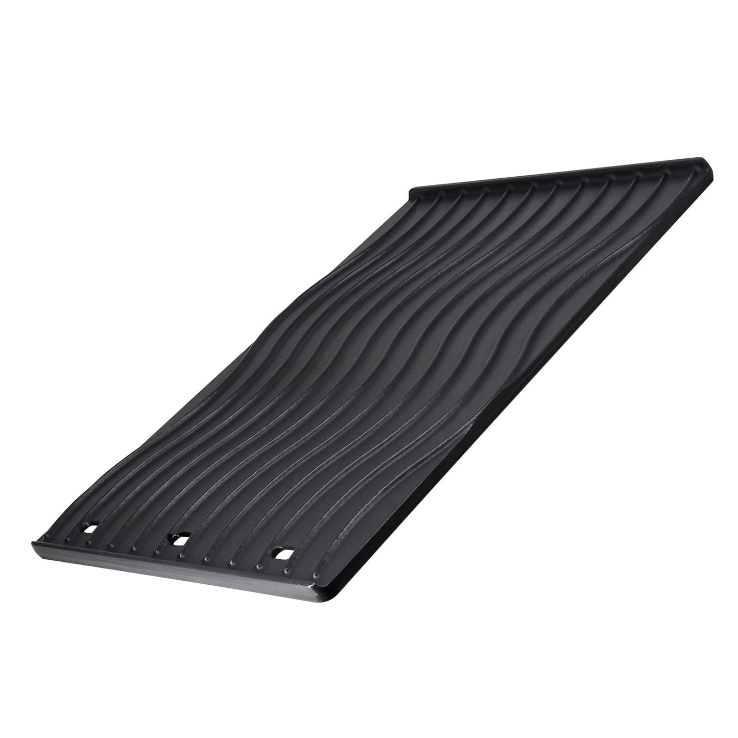 Criditpid BBQ Cast Iron Reversible Griddle Replacement Parts for Napoleon Rogue 425 Gas BBQ Grill, 11 3/5" x 17 3/4", 1 Pack.