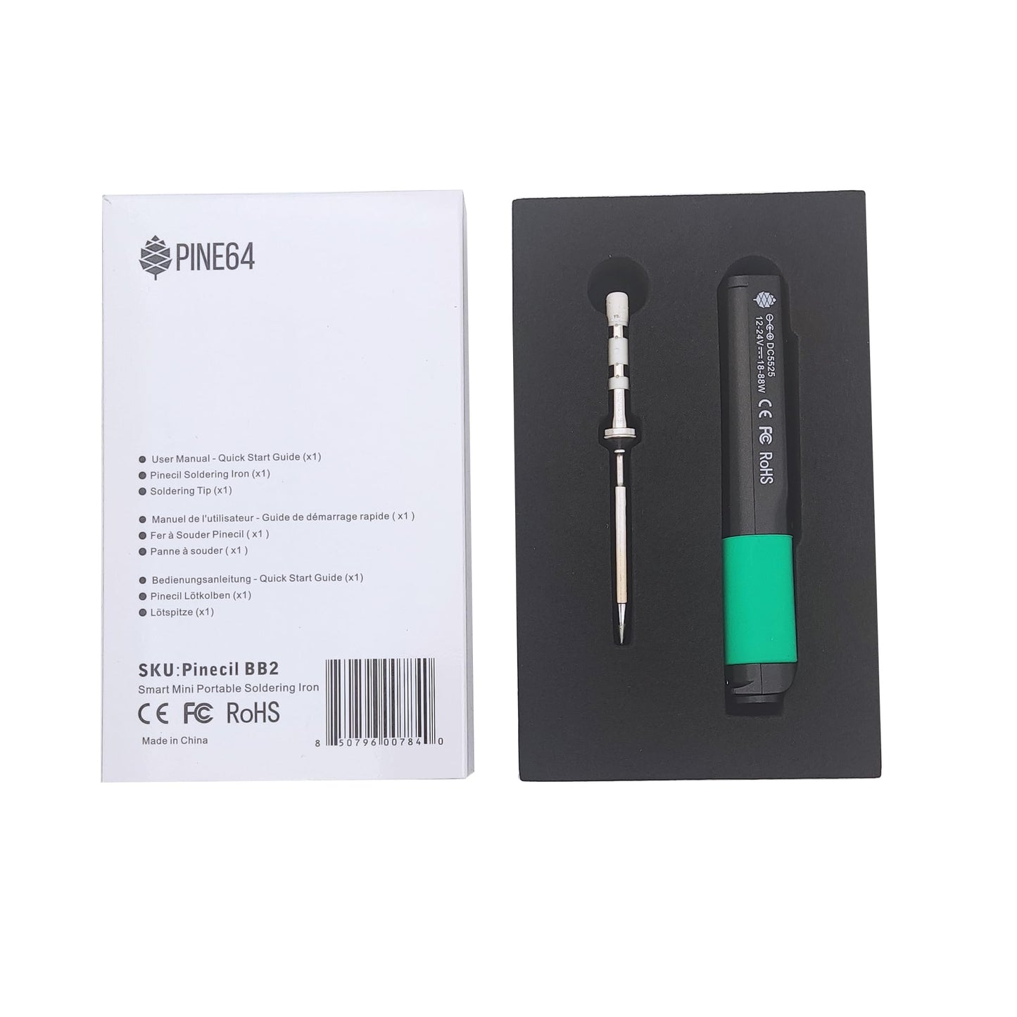 PINECIL ? Smart Mini Portable Soldering Iron, Small