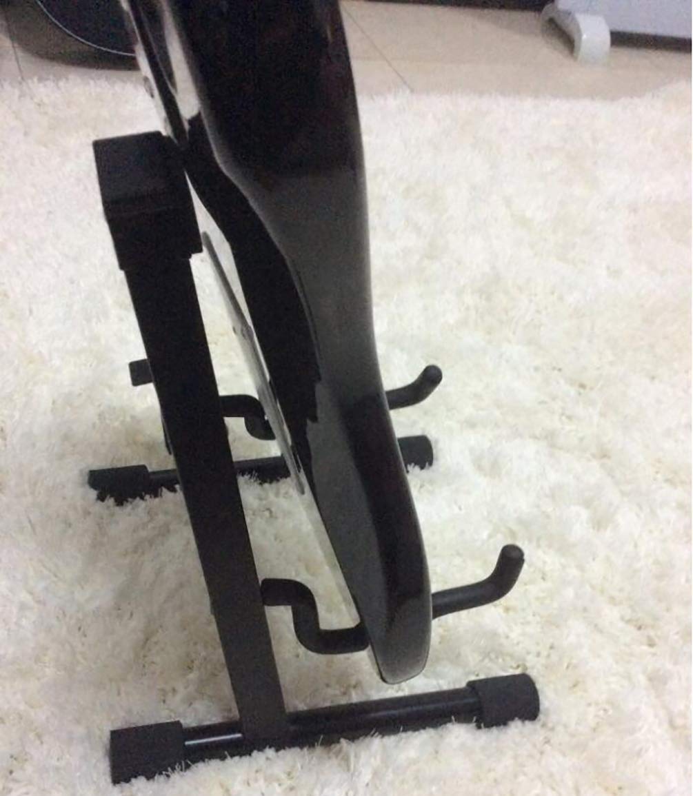 Foraineam 2 Pack Guitar Stand Universal A-frame Folding Stand with Secure Lock for Acoustic Classic Electric Guitars