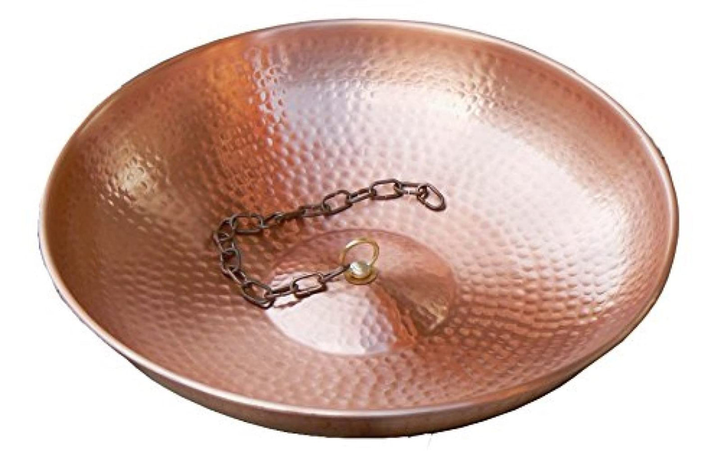Monarch Pure Copper 17025 Hammered Anchoring Basin 2-Inch High