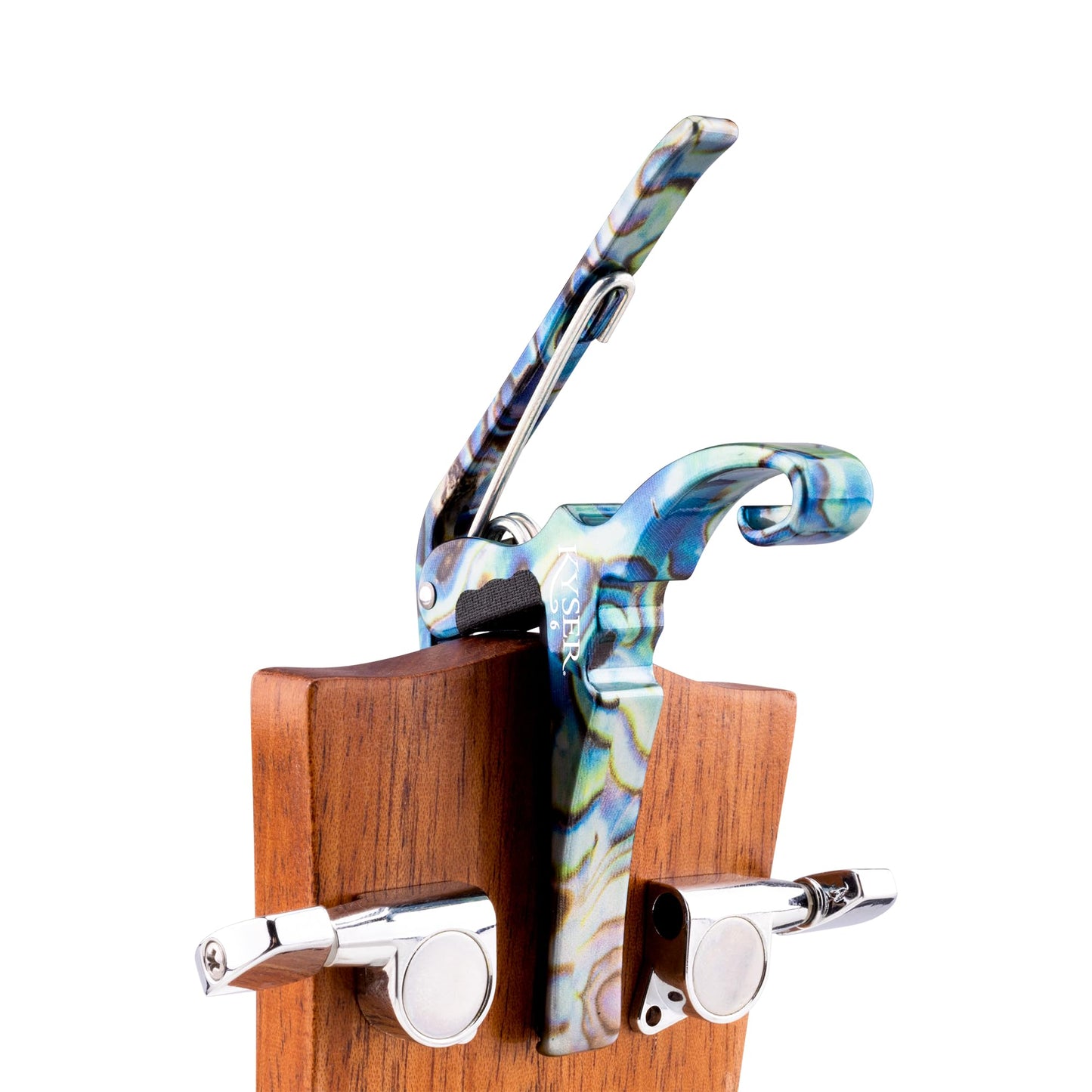 Kyser Quick-Change Guitar Capo for 6-string acoustic guitars (Abalone)