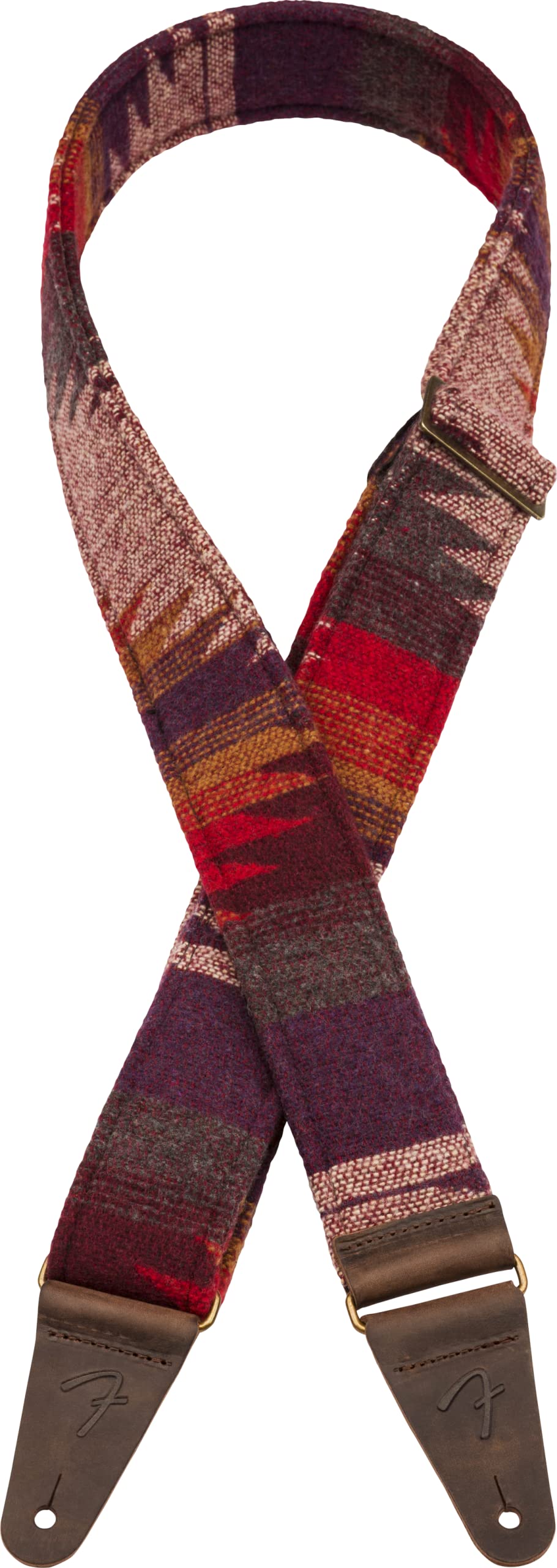 Fender Zion Guitar Strap, 2in, Purple Aztec