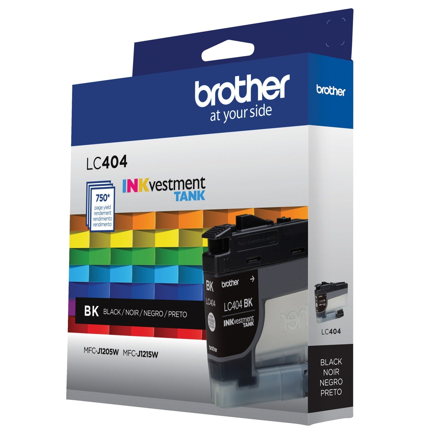 Brother Genuine LC404BKS Standard Yield Black Ink Cartridge, Original Ink Replacement Cartridge, Ink for Brother Inkjet Printer MFC-J1205W