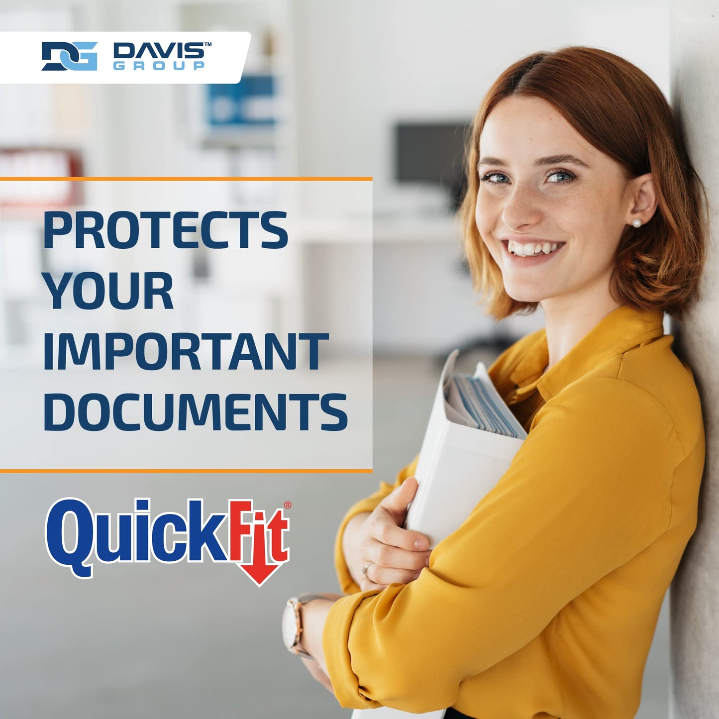 QuickFit Heavy Duty 11 x 17 Inch Spreadsheet View Binder, D Ring, White, 2 Pack, 2 Inch