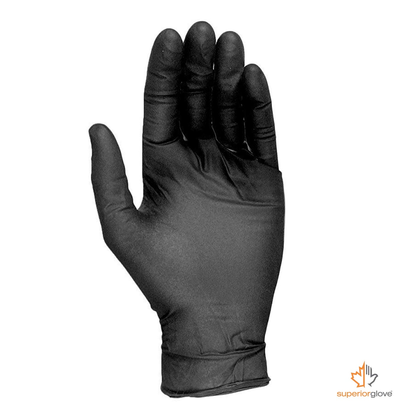 KeepKleen Nitrile Disposable Gloves, Ultra Thin Black, Powder Free, 3.5 mil, 200ct - Size Medium
