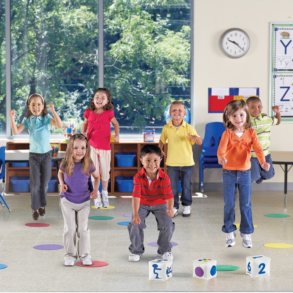 Learning Resources LER1883 Ready, Set, Move Classroom Activity Set