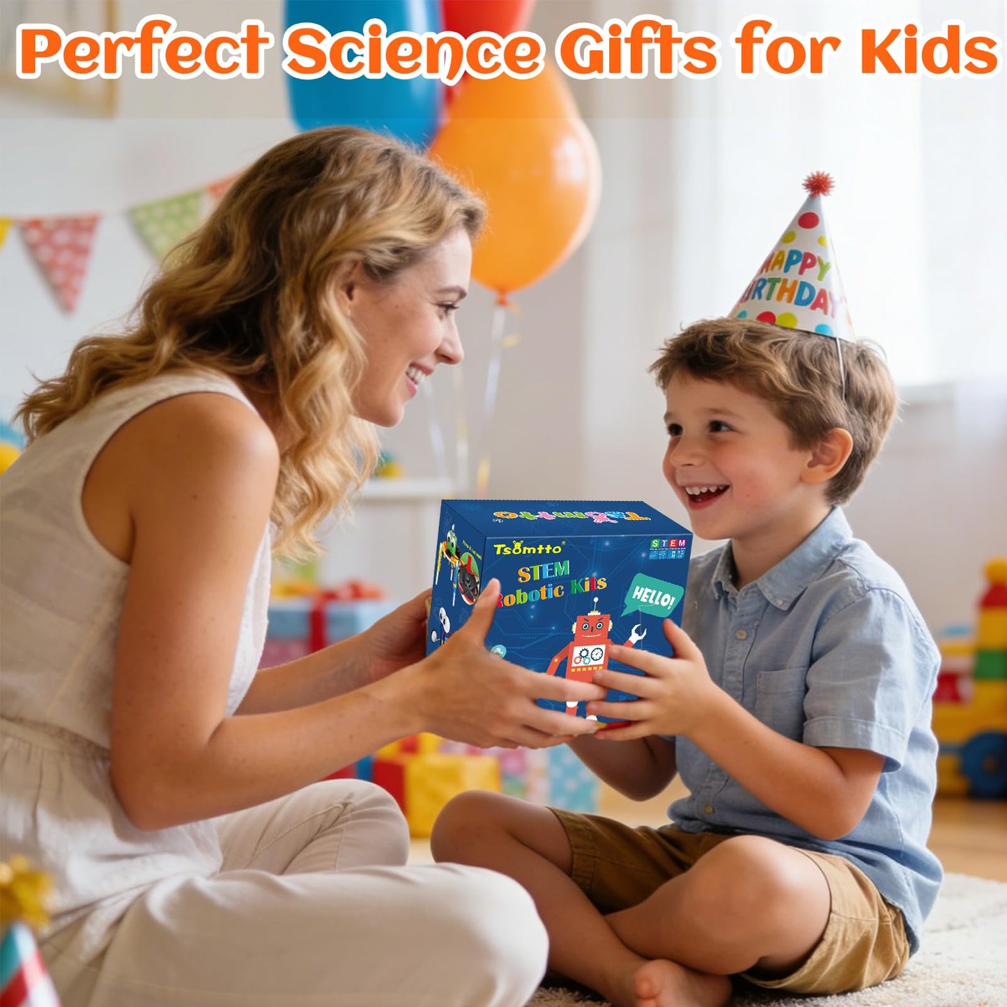 Science Kits for Kids 8-10, STEM Robotics Kit Toys for Kids 6-8 8-12, Craft for Kids Electronic Science Experiments Engineering Building Kits Birthday Gifts for 6 7 8 9 10 11 12 Year Old Boys Girls