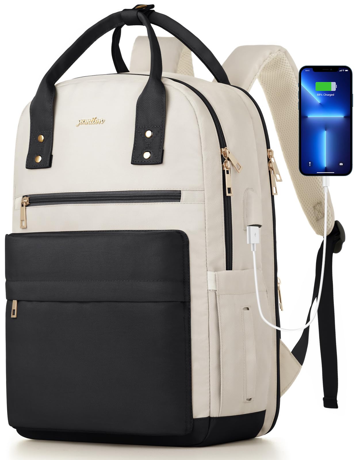 Laptop Backpack Women Bookbag School Backpack Computer Bag for Girls College Work Office