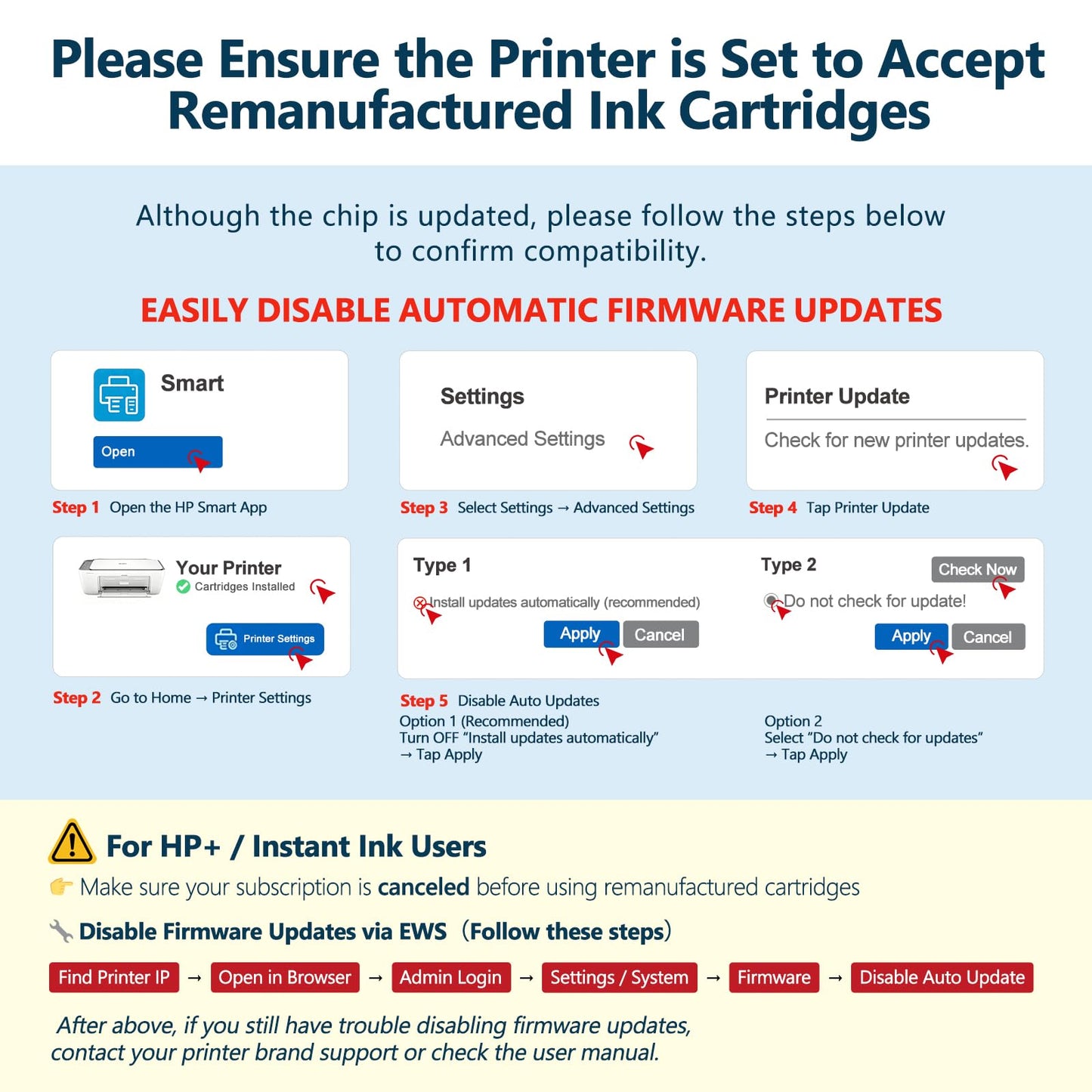 Penguin 61XL Ink Cartridges for HP Deskjet 1010 Ink 2542 2540 2512 1050 1000 Envy 4500 5530 4501 4502 5531 Officejet 2620 2621 4630 4632 Printer Remanufactured hp 61 XL Ink hp61 1Black 1Color