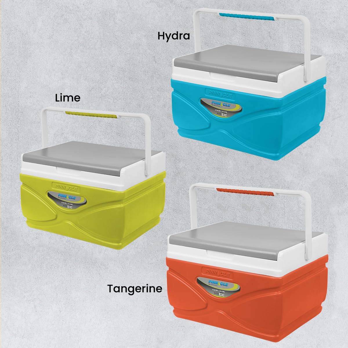 Picnic Cooler – 4.5 Liter Hard Cooler – Coolbox Keeps Contents Cool for 48 Hours – BPA Free Outdoor Cooler – Portable Cooler for Picnics, Grill, Camping (Sky Blue)