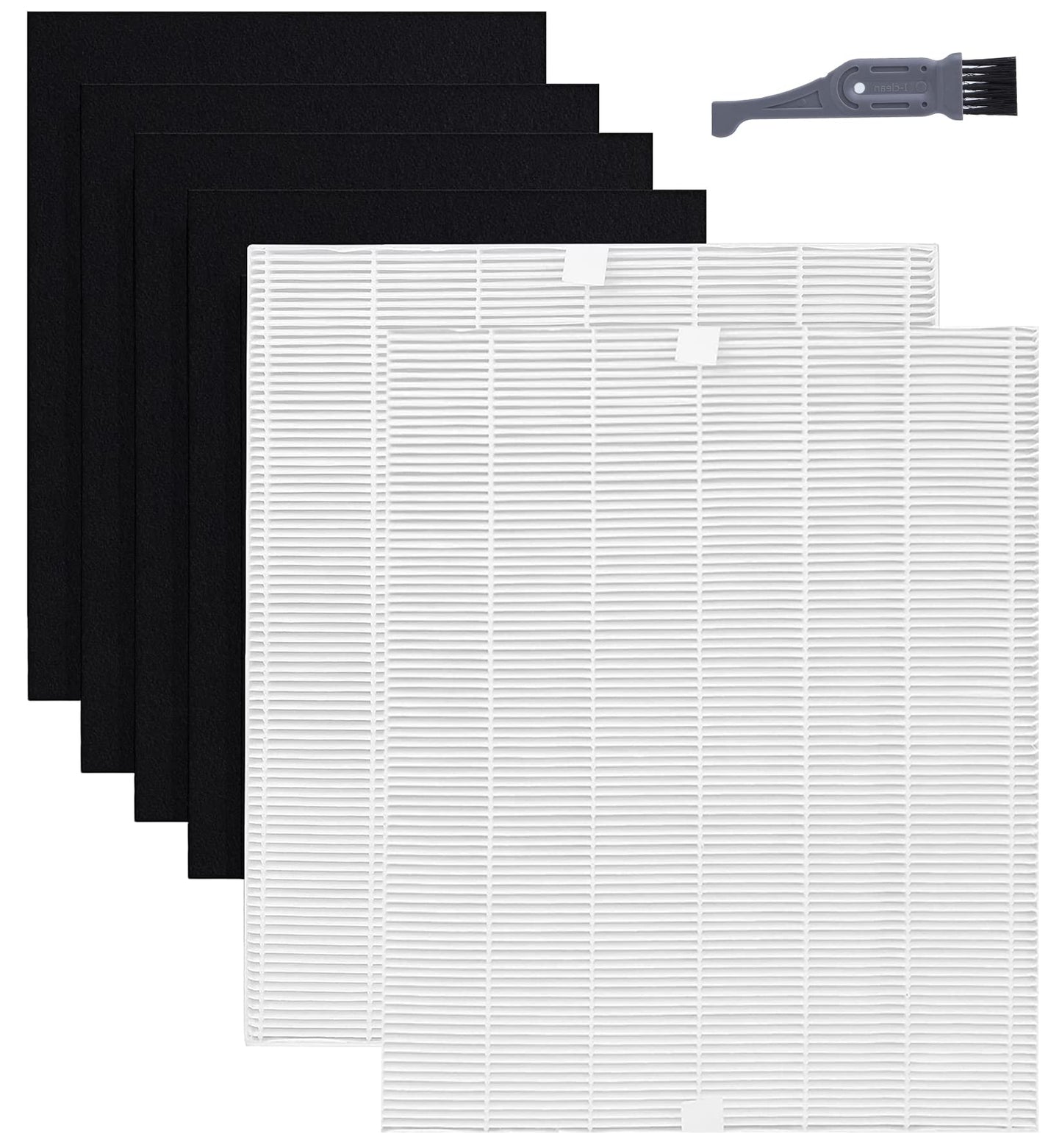 I clean Replacement for Coway AP-1512HH Mighty Air Purifier Filter Compatible with Coway AP-1512HH 3304899 AP1512HH AP1512 1512 1512HH (2 Premium HEPA Filter and 4 Carbon Pre-Filters)