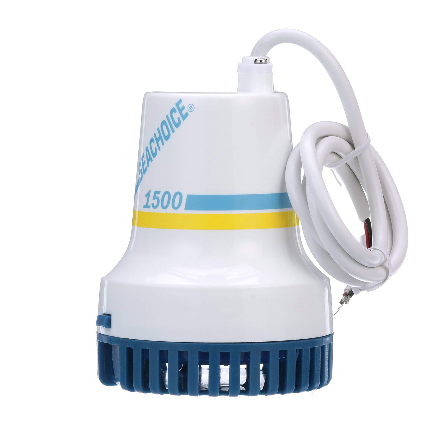 Seachoice Durable Bilge Pump, 1,500 GPH, 12V, 8.0 Amps, 10A Fuse