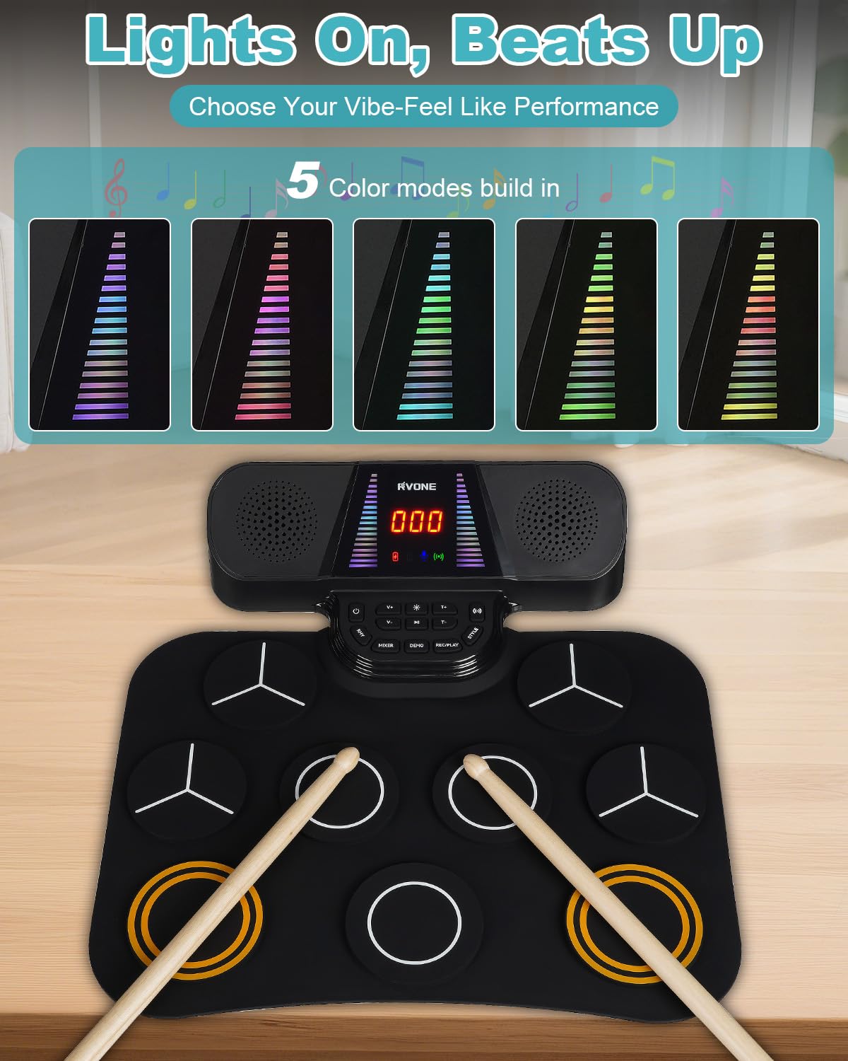 RVONE Electric drum pad