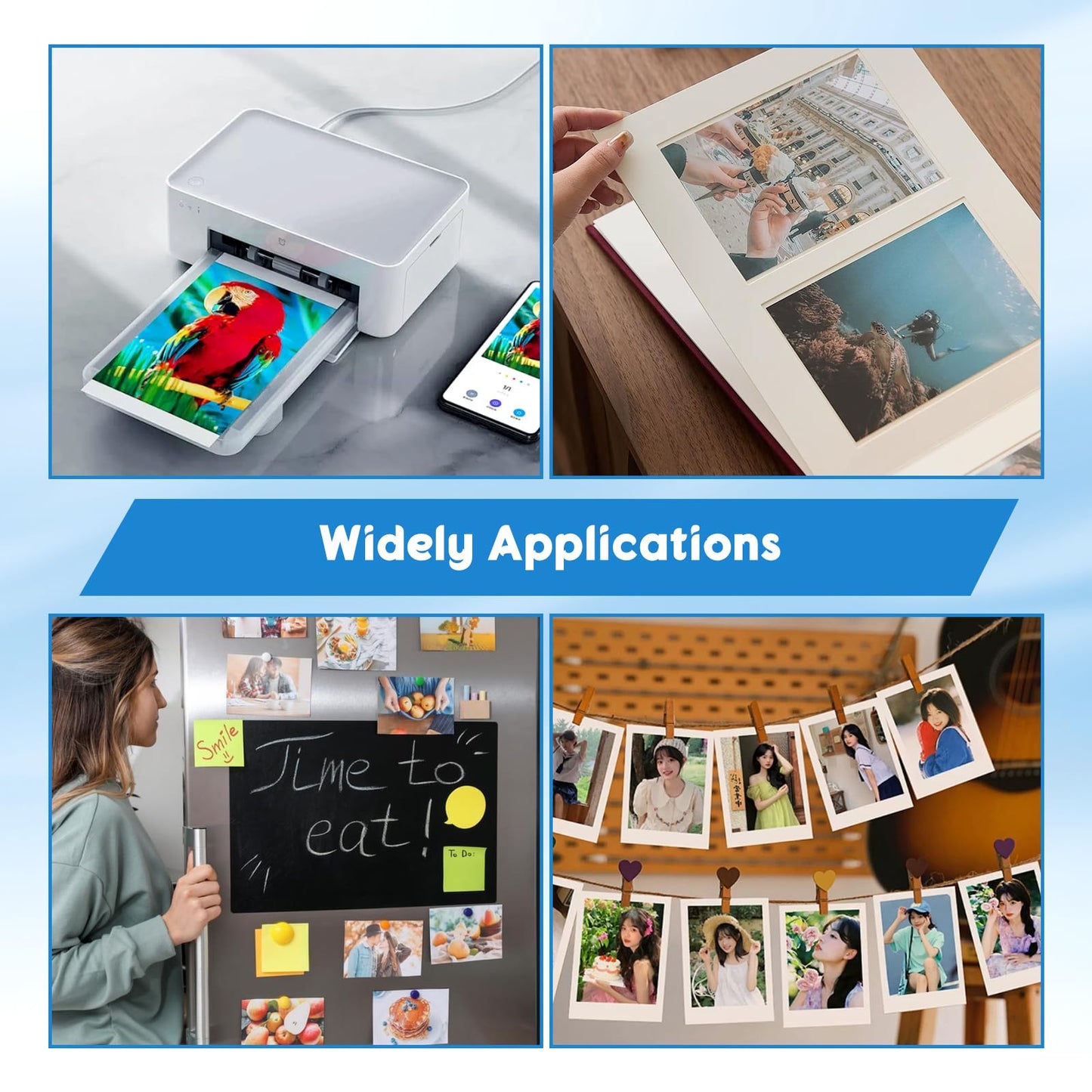 Compatible for Canon Selphy CP1500 CP1300 Ink and Paper, KP-108IN KP108 3 Color Ink Cartridges and 108 Sheets 4 x 6 Paper Glossy, for Canon Selphy CP1500 CP1300 CP1200 CP1000 CP910 CP900 CP800