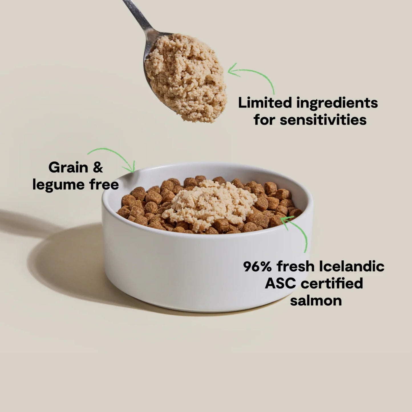 Open Farm, Canned Dog Food Topper, Silky Mousse Made with 96% Responsibly Sourced Icelandic Fish, Grain & Legume Free, Salmon Recipe, 4.59oz Cans (Pack of 12)