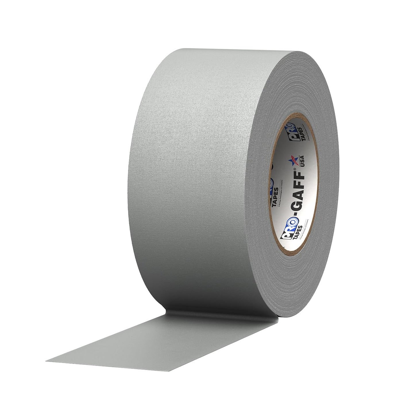 ProTapes 3" Width Pro Gaff Premium Matte Cloth Gaffer's Tape with Rubber Adhesive, 11 Mils Thick, 55 Yds Length, Grey (Pack of 1)
