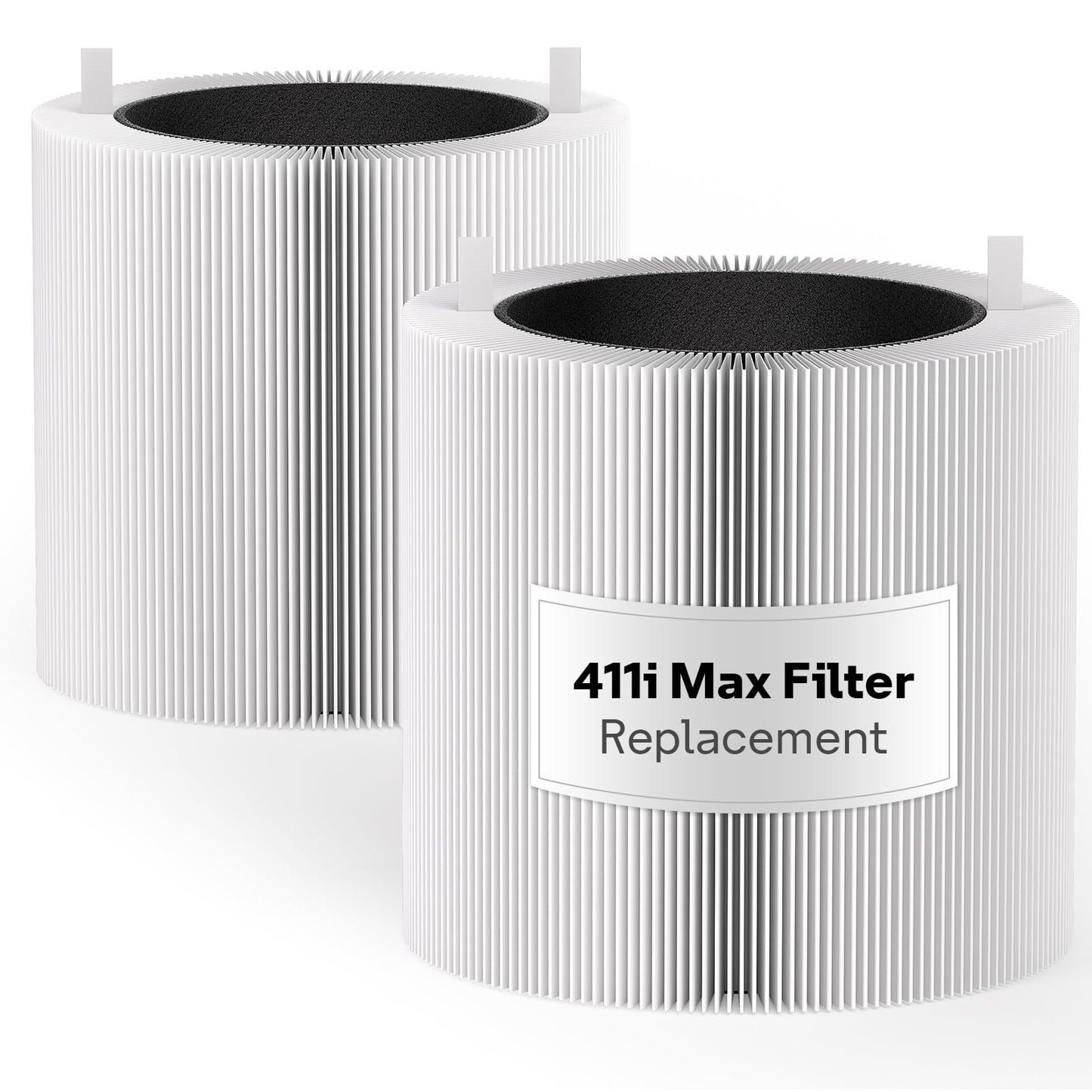 Leemone 2 Pack Blue Pure 411i Max and 411a Max Replacement Filter Compatible with Blue Pure 411i Max and 411a Max Air Purifier, blue pure F4MAX, Activated Carbon Filter
