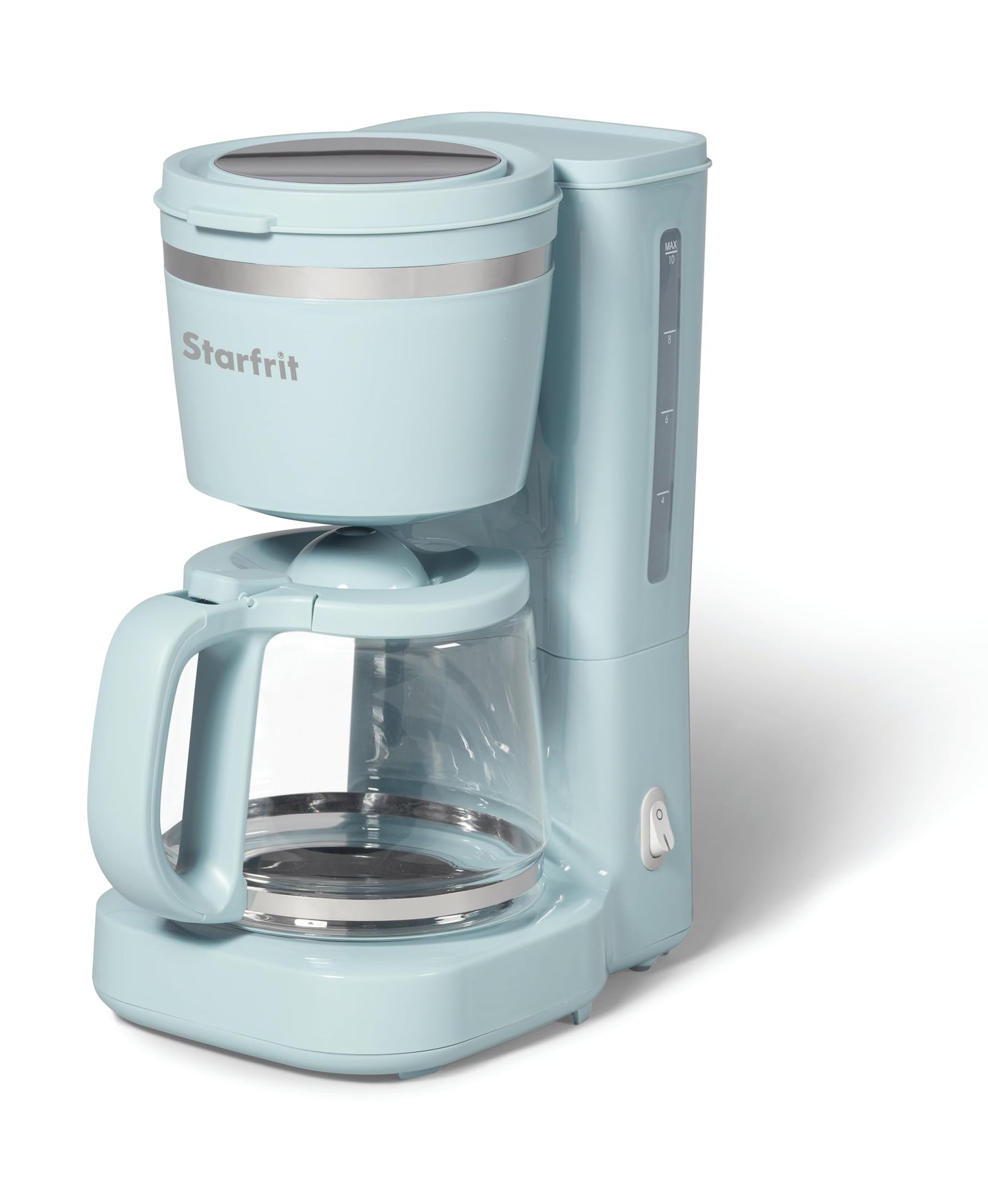 Starfrit 10-Cup Coffee Maker – Keep Warm Function – Reusable Filter Basket – Easy to clean – 900W – Eucalyptus