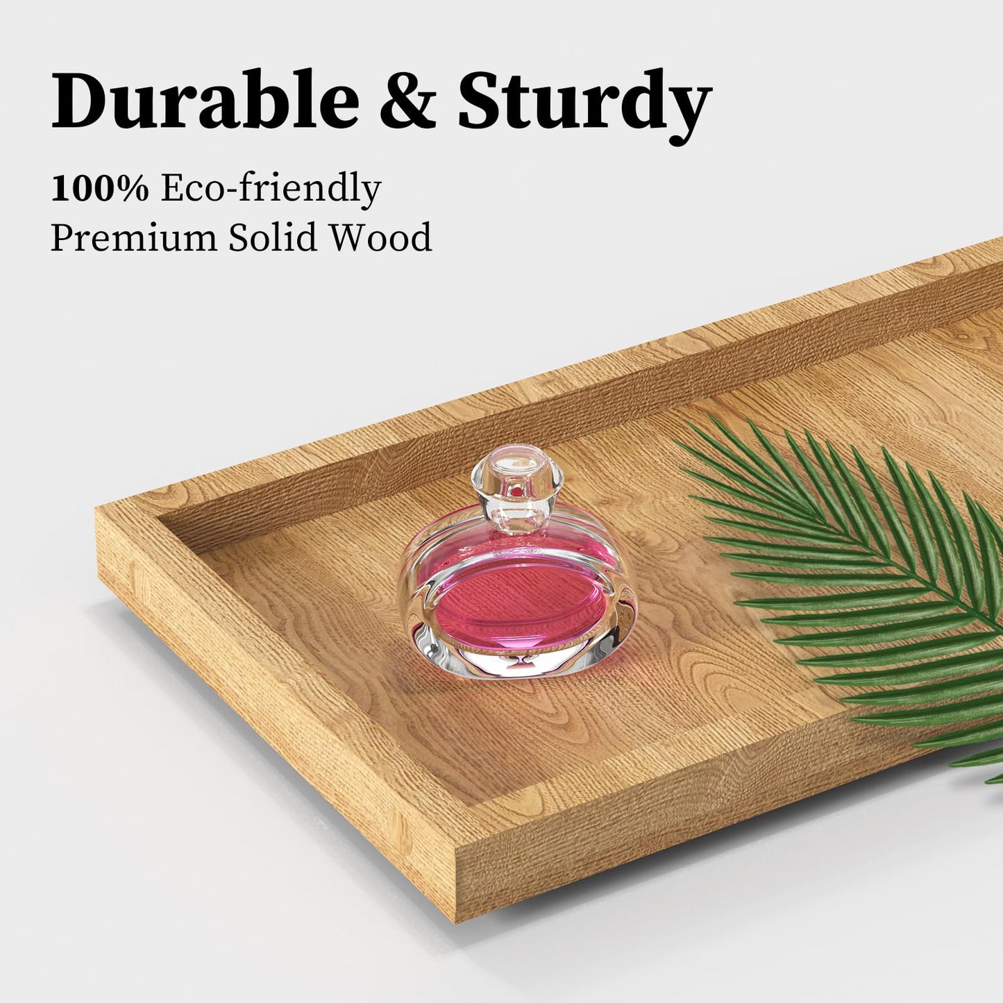 LEMIKKLE Bathroom Countertop Organizer, Perfume Tray and Vanity Organizer,Skincare Organizers for Vanity with Basket,Storage Organizers for Bathroom, Kitchen, Dresser