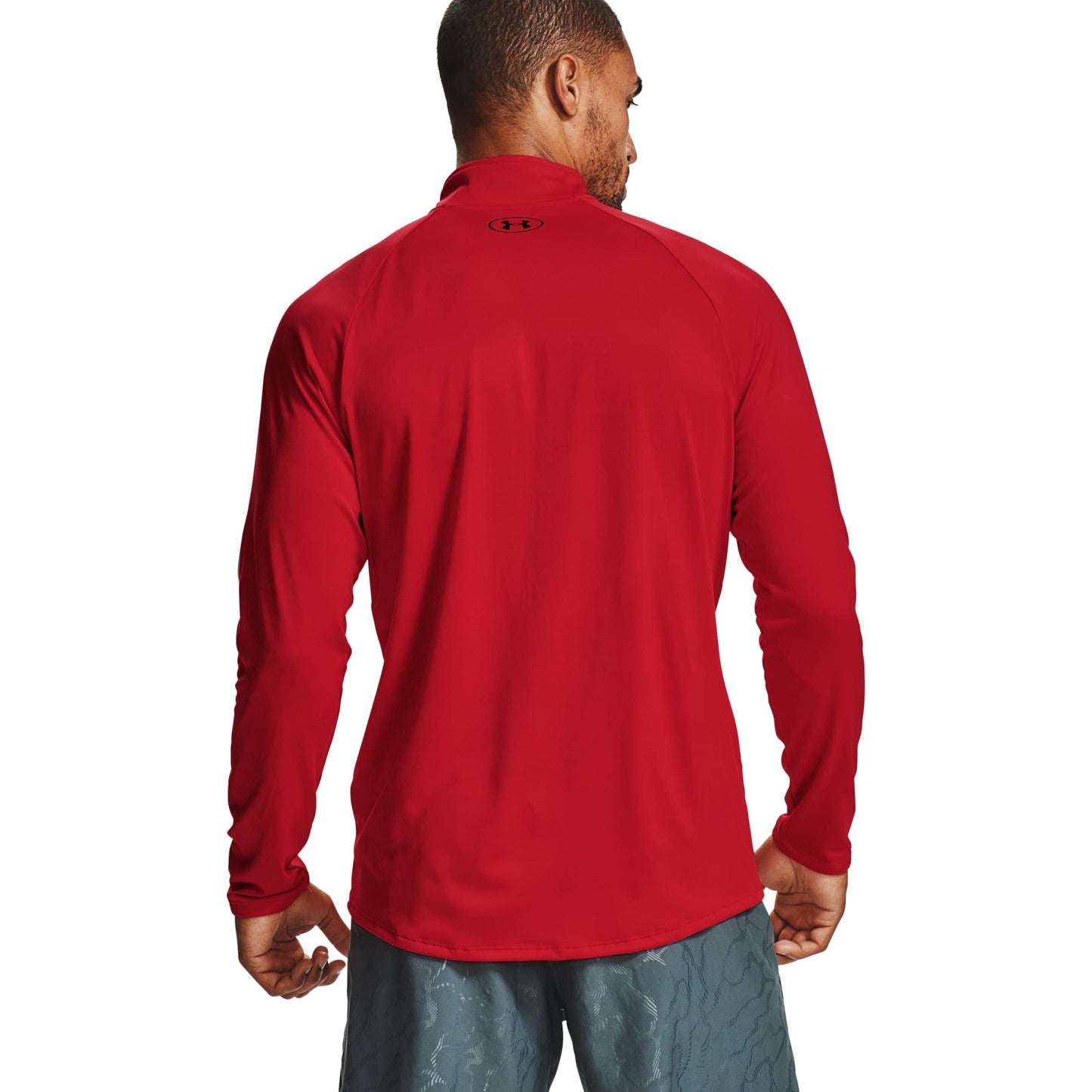 Under Armour Men's Tech 2.0 ½ Zip, Red (602)/Black, Large