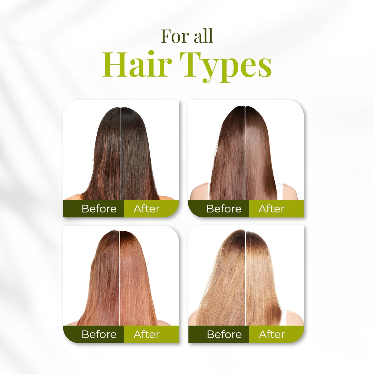 Bio Protein Hair Treatment - Formaldehyde-Free Straightening, Anti-Frizz Keratin with Organic Keratin for Sleek Hair, 1kg