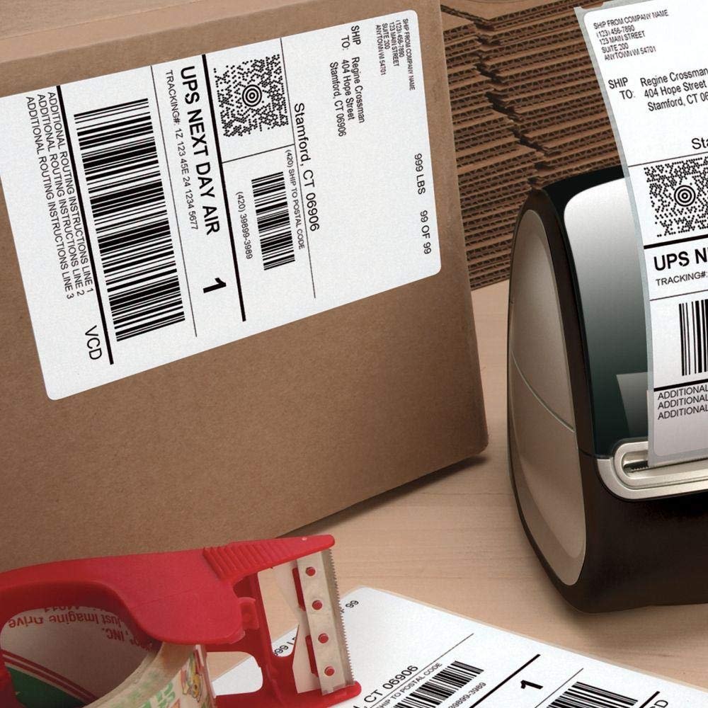 9527 Product Dymo1744907 Shipping Labels for LabelWriter 4XL 4" x 6" Thermal Labels, 220 per Pack (12 Rolls)