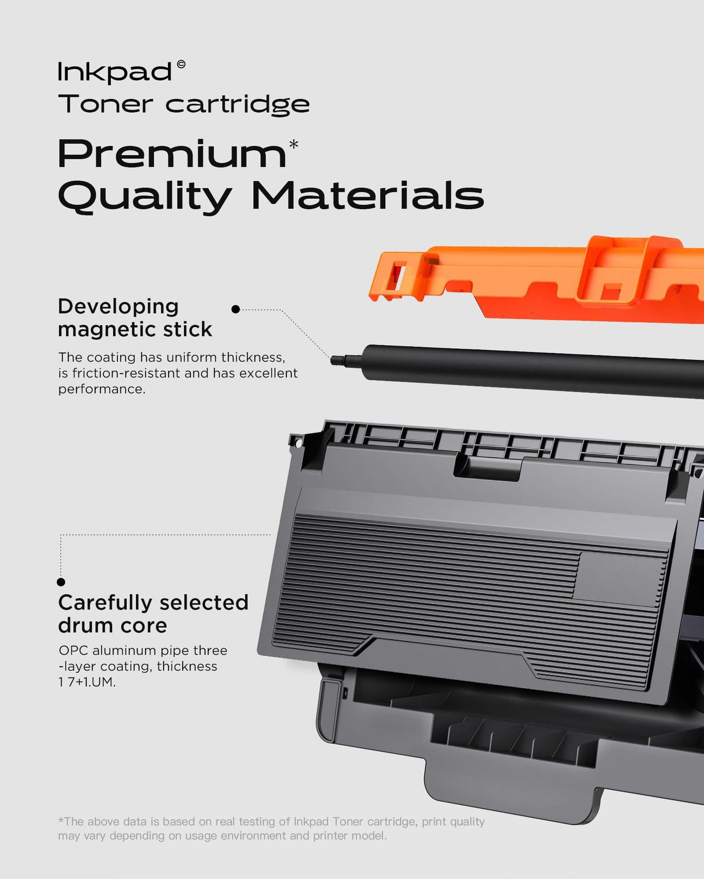 TN850 Toner Cartridge Replacement for Brother TN 850 TN-850 TN820 TN-820 High Yield Compatible with HL-L6200DW MFC-L5800DW HL-L5100DN MFC-L6700DW MFC-L5850DW DCP-L5600DN Printer (Black, 2 Pack)