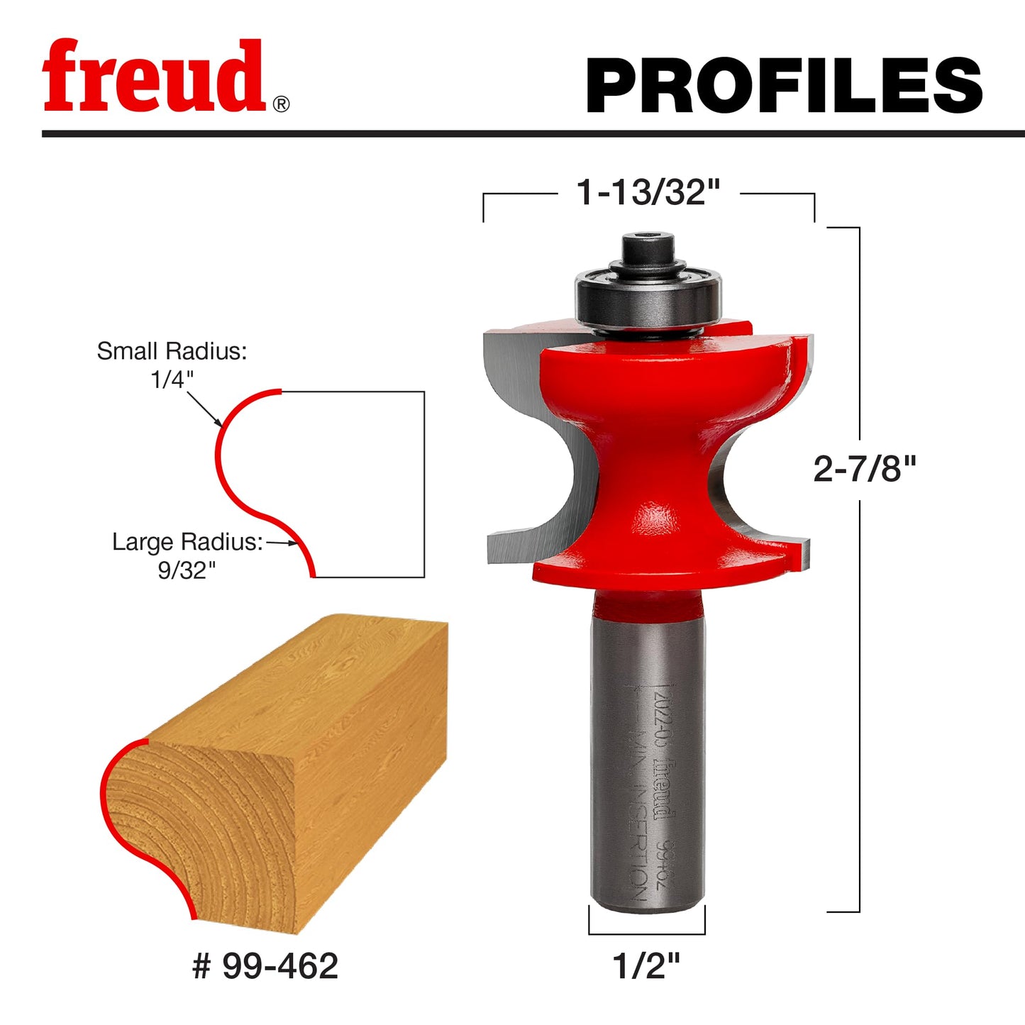 Freud 99-462 Window Stool Router Bit