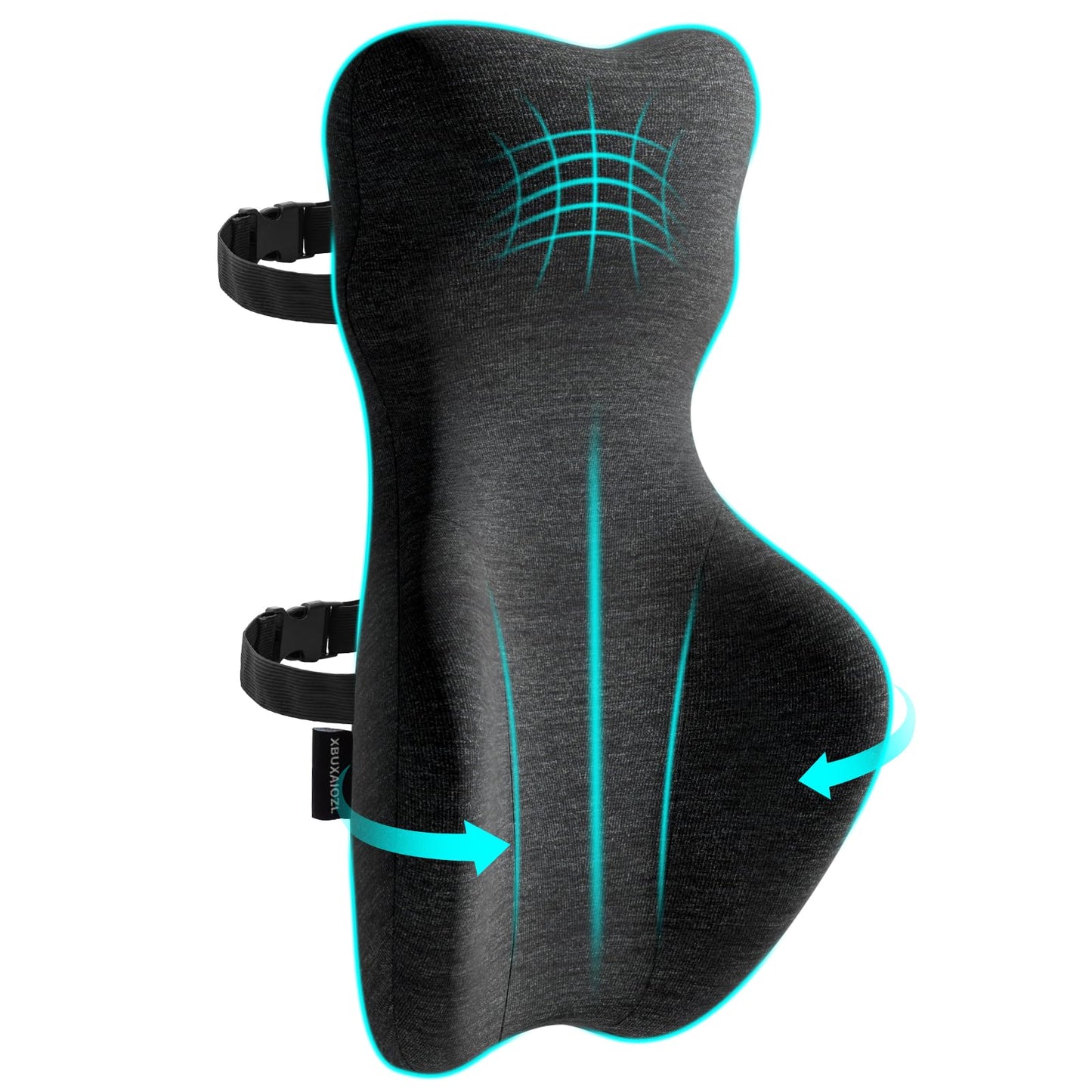 XBUXAIOZL Extra Large Lumbar Support Pillow for Office Chair, Office Home Essentials,Back Support Pillow for Car, Chair Cushions,Back Pain Relief Improve Posture