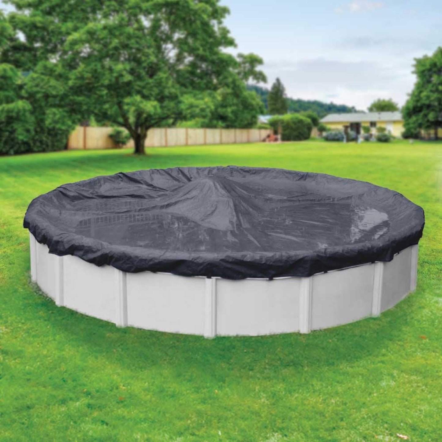 Robelle 3621 Economy Above Ground Swimming Pool Cover for 21-Feet Round Pool