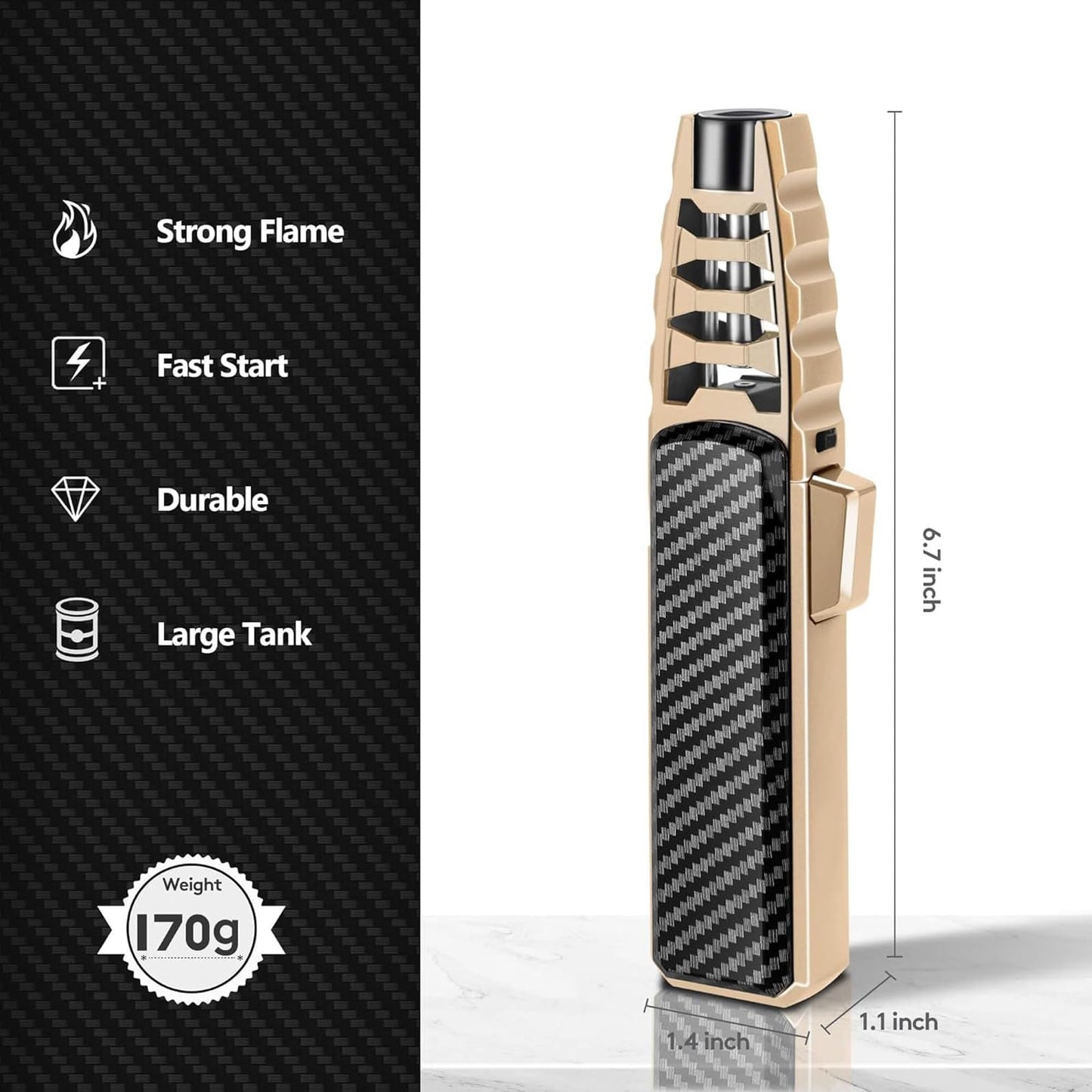 Portable Brightfire, Turbine Jet Bright Fire Lighter
