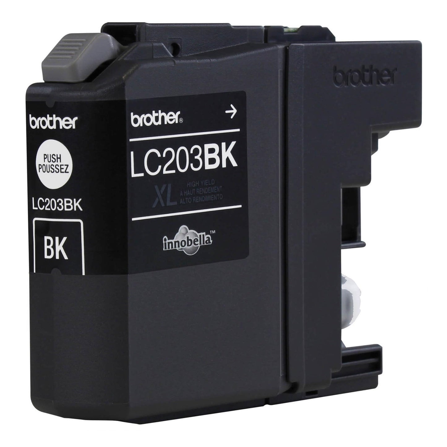Brother Genuine LC203BKS Innobella Black Ink Cartridge, High Yield (XL Series) MFC-J4320DW, MFC-J480DW, MFC-J4420DW, MFC-J485DW, MFC-J4620DW, MFC-J680DW, MFC-J5620DW, MFC-J885DW