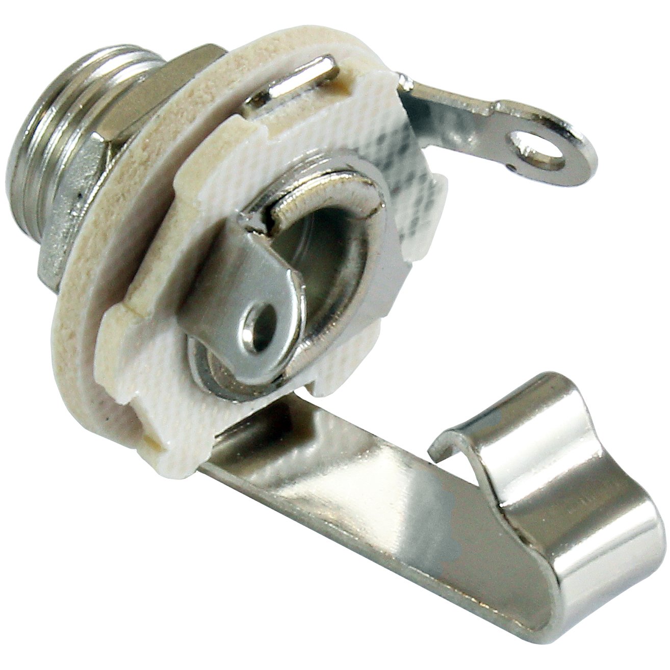 GLS Audio 1/4-Inch Jacks Female TS Mono Panel Mount Jack - 20 Pack
