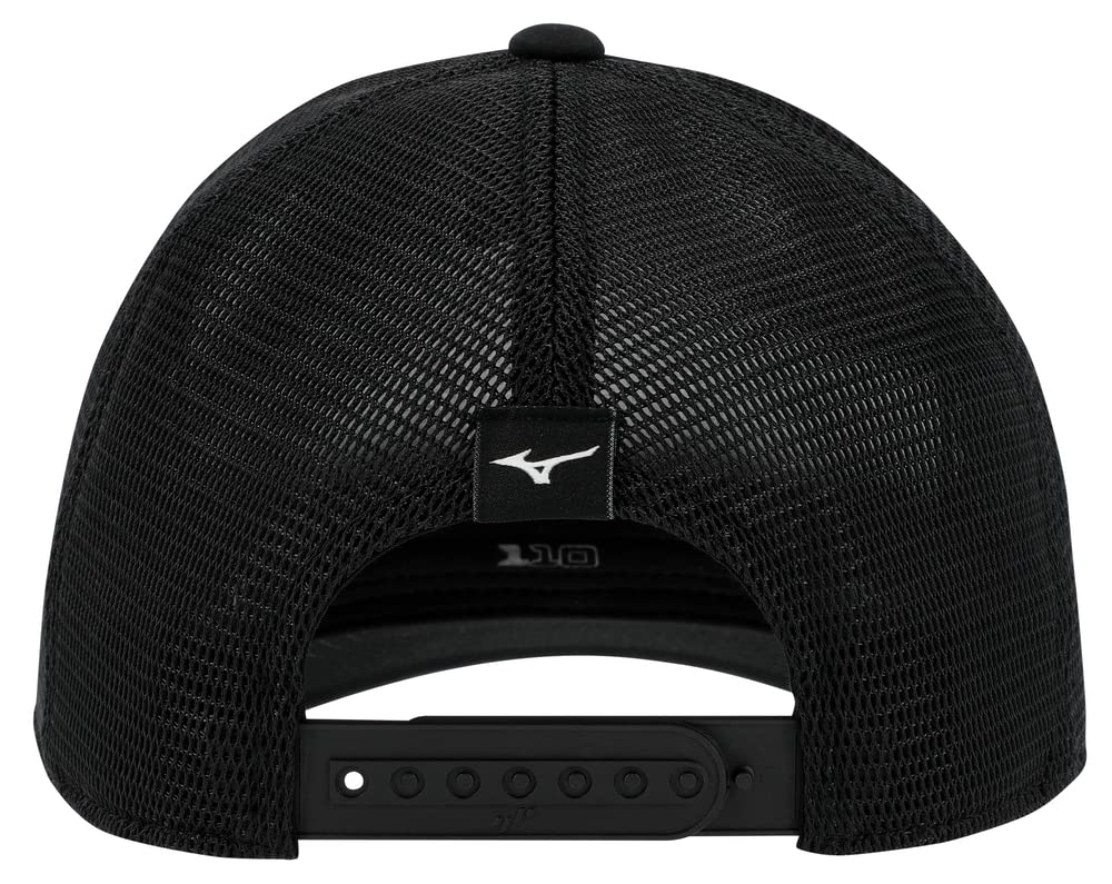 Mizuno Women's Crossed Clubs Meshback Hat Black