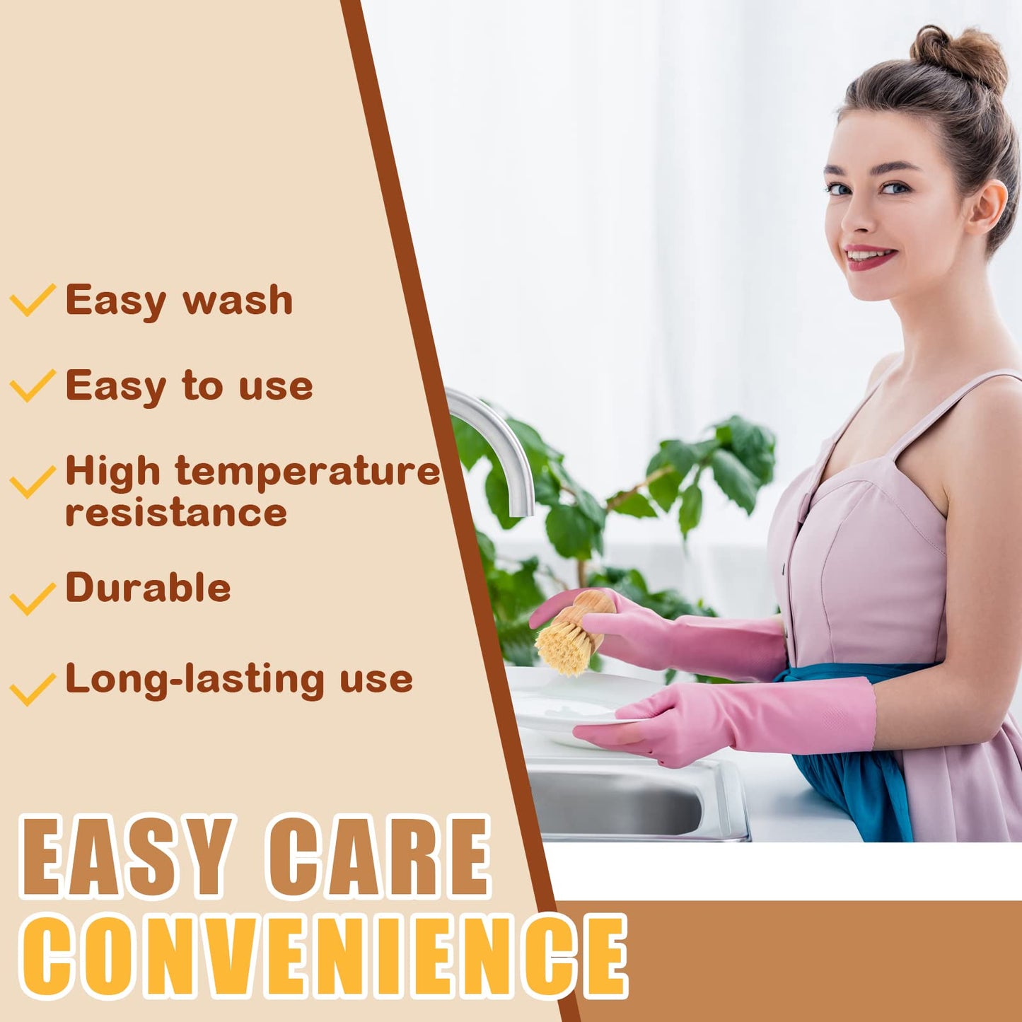 Nuenen 20 Packs Bamboo Dish Scrub Brushes Wooden Scrubbers Set Kitchen Dishwashing Scrubber with Natural Sisal Bristles for Iron Pot Pan Sink(Sisal)